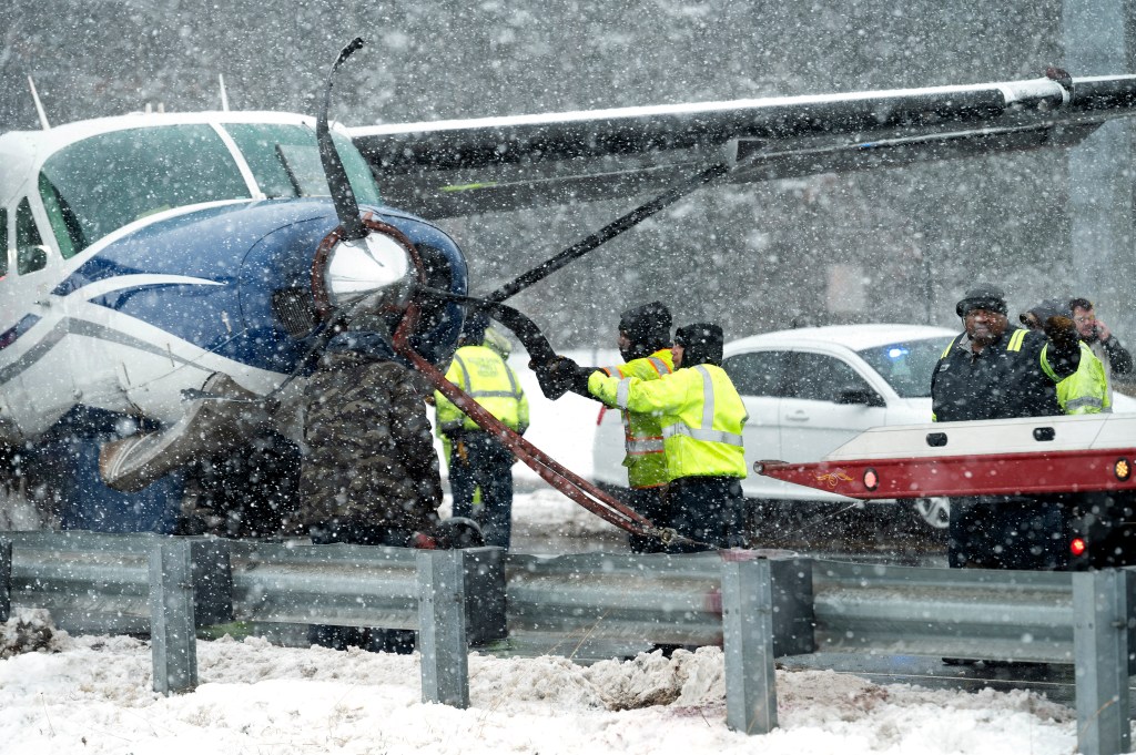 Small Plane Makes Emergency Landing on Virginia Highway Shortly After Takeoff