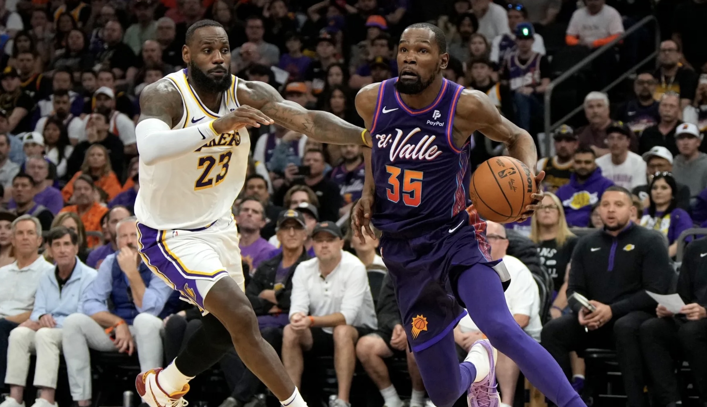 Lakers fall short in loss to Suns