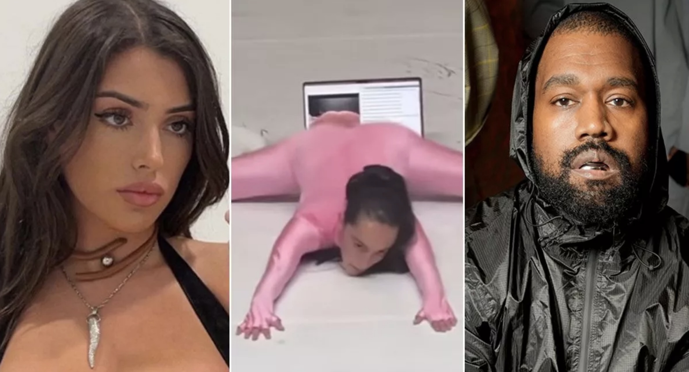 Kanye West shares video of lookalike women twerking like wife Bianca Censori
