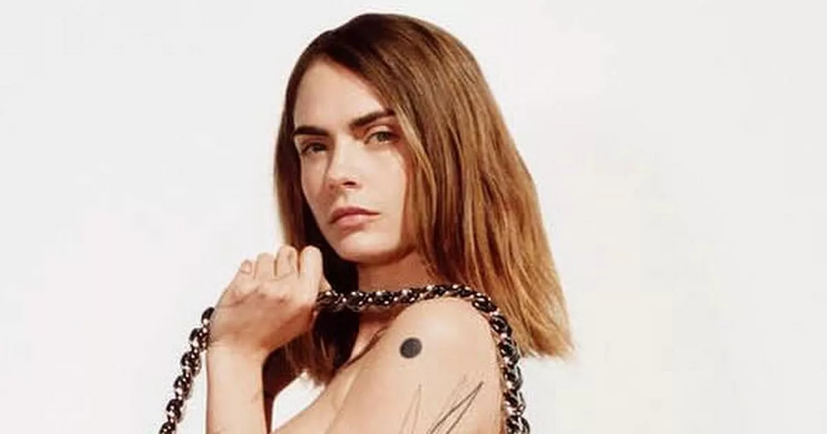 Cara Delevingne Bares All in Risqué Photoshoot