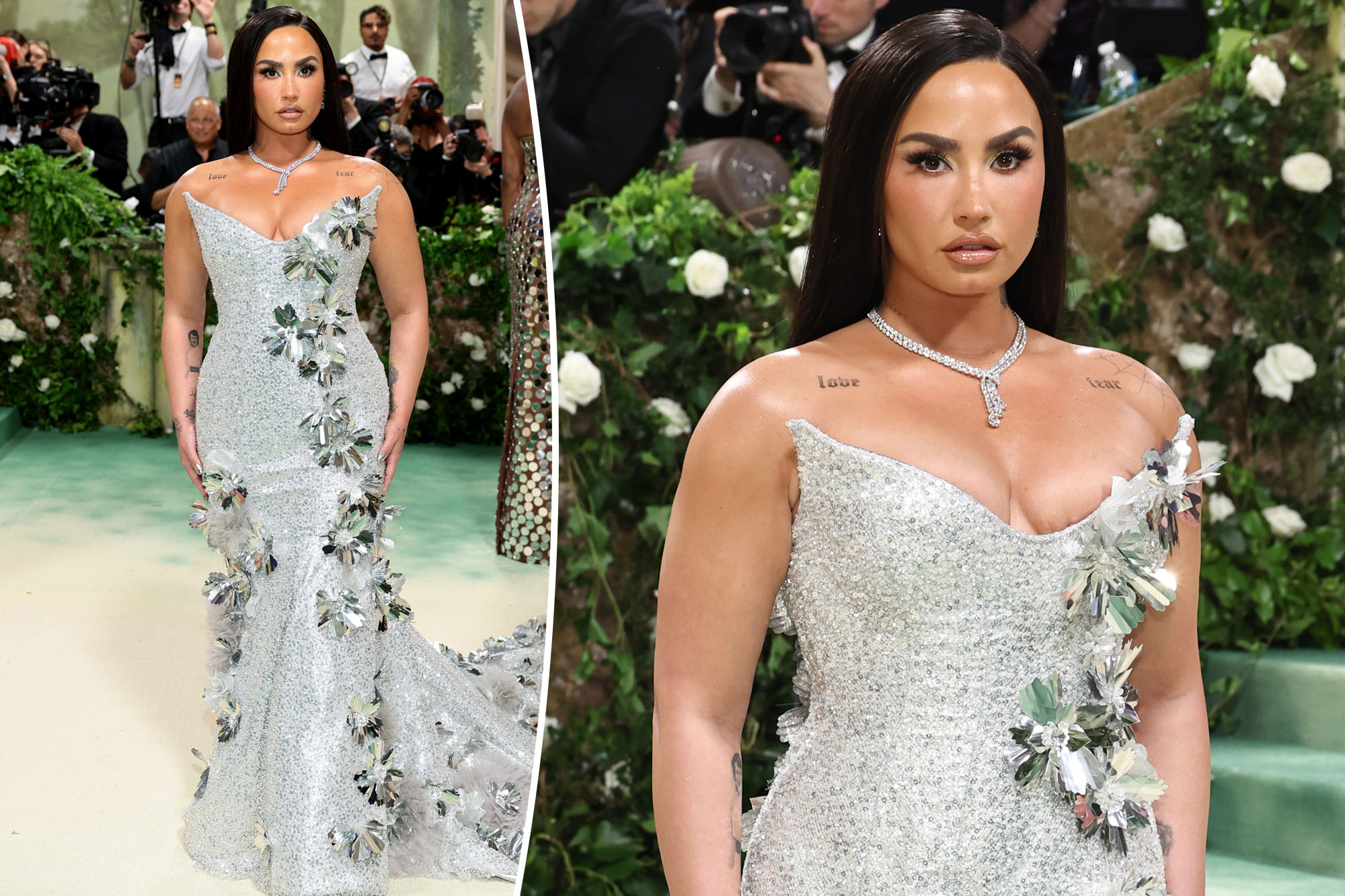 Demi Lovato Makes a Stunning Return to the Met Gala After Eight Years