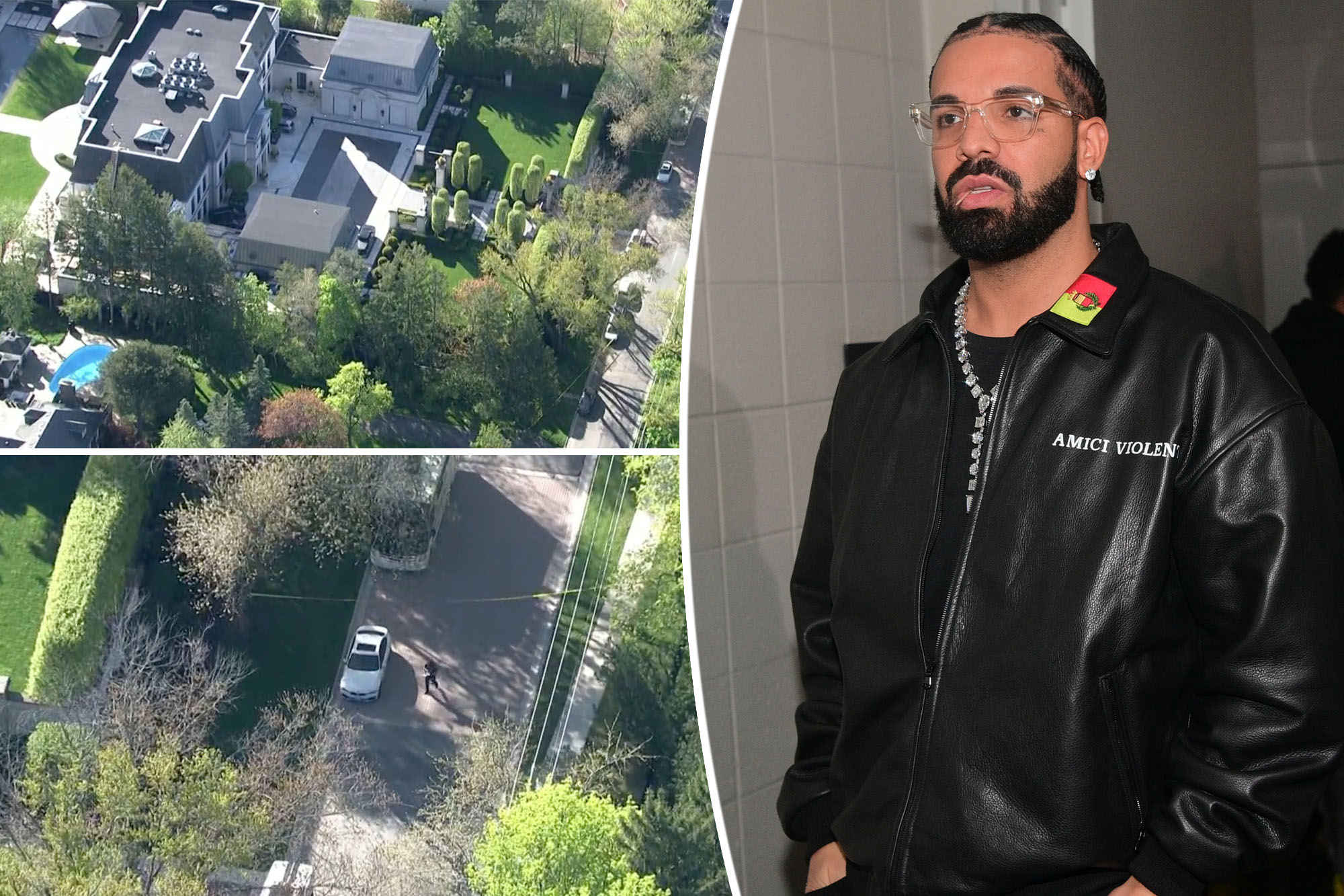Security Guard Shot Outside Drake's Toronto Mansion