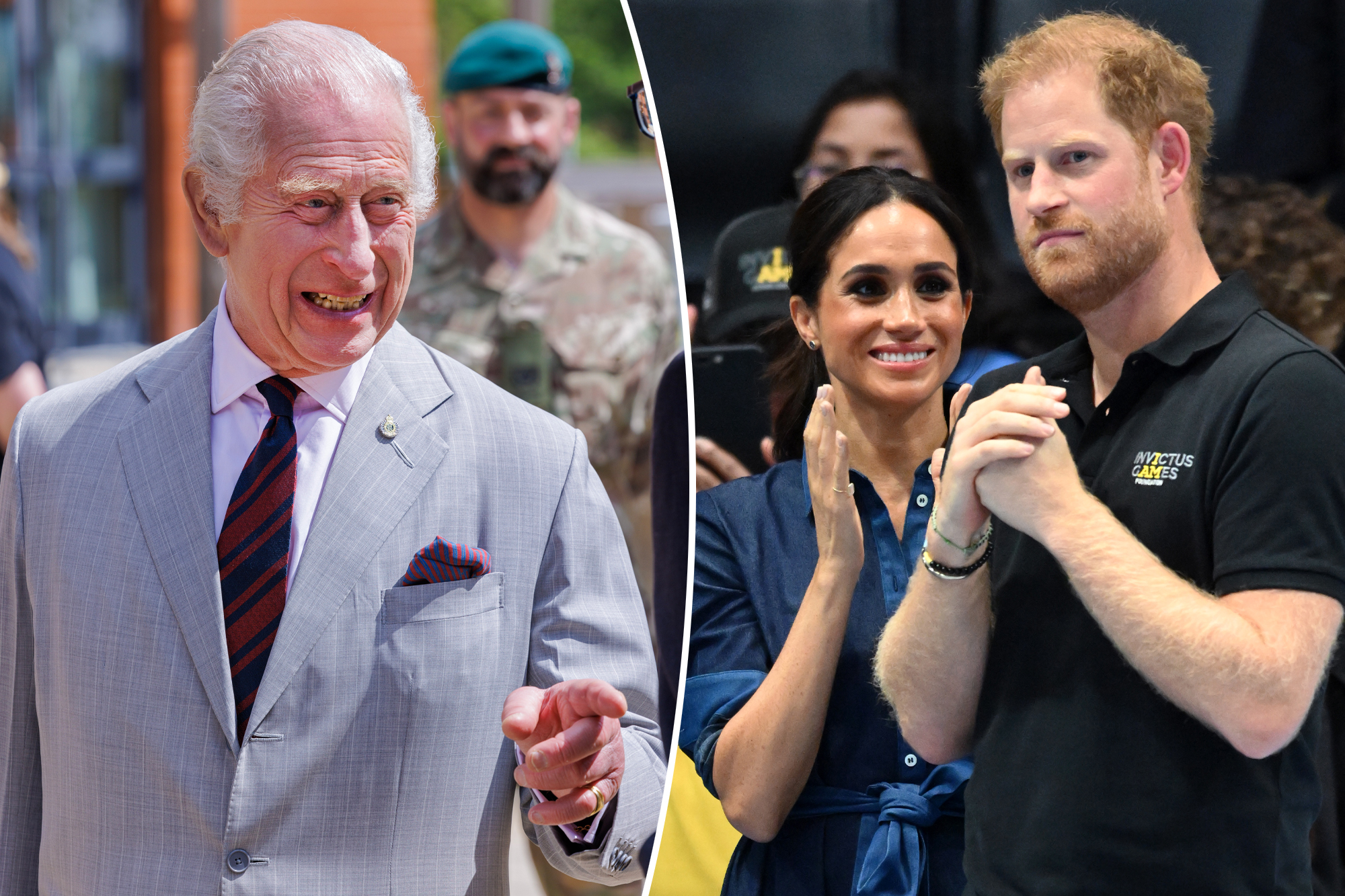 King Charles throws party for working royals during Prince Harry's Invictus Games service