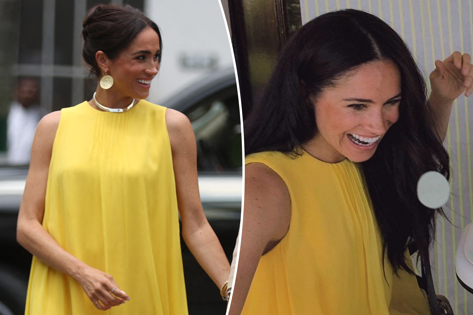 Meghan Markle Repeats Dress for Mother’s Day Celebration in Nigeria