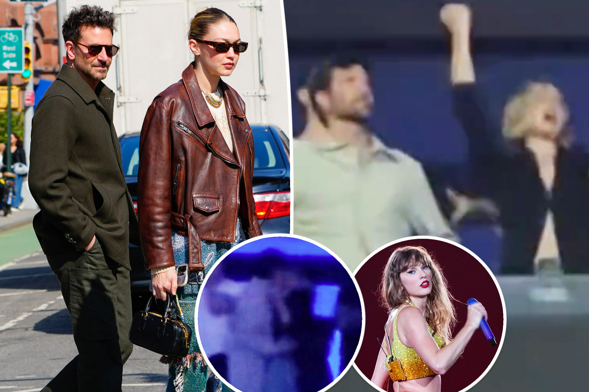 Bradley Cooper and Gigi Hadid's Romantic Night at Taylor Swift's Eras Tour Show in Paris