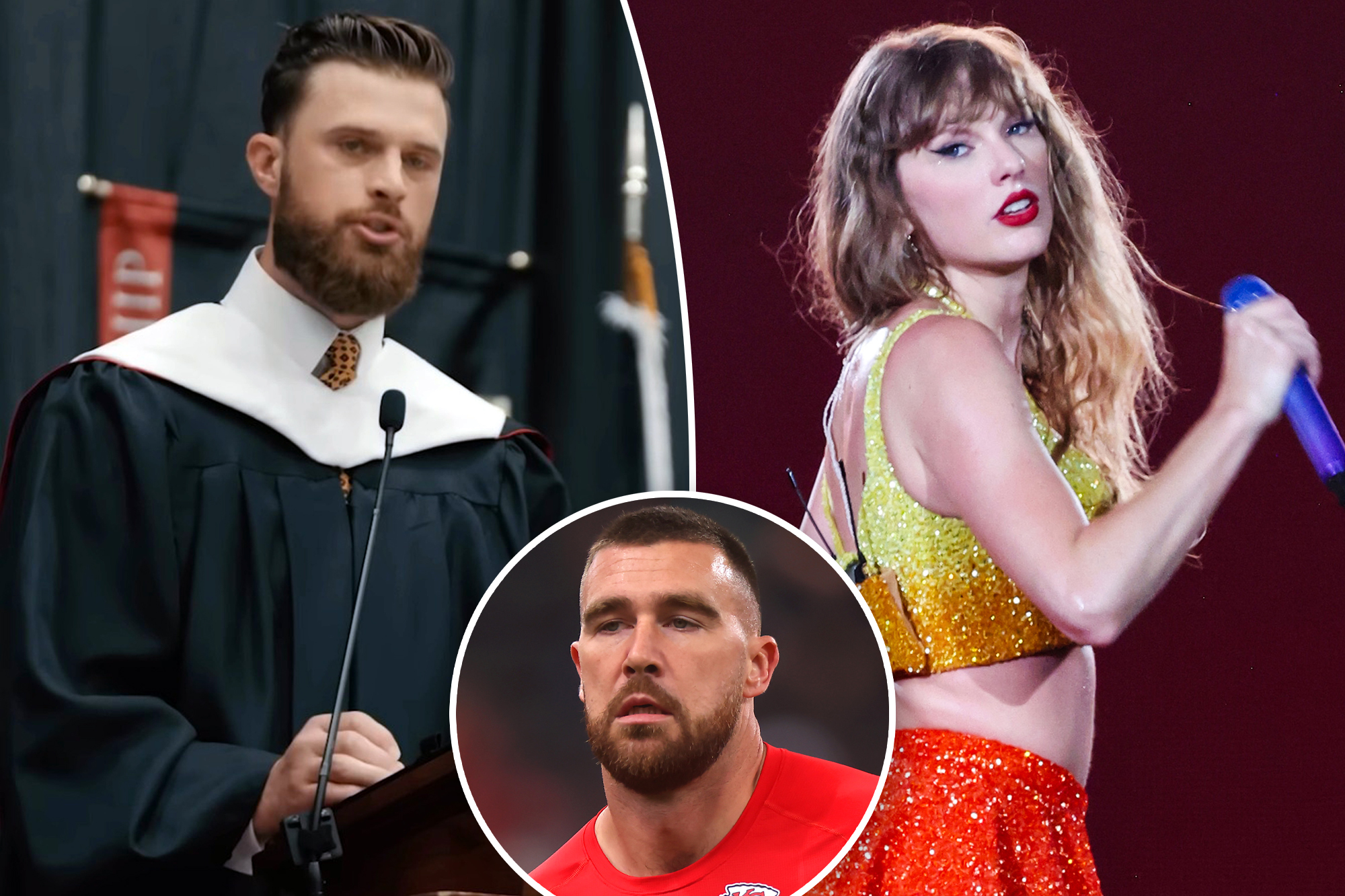 Travis Kelce's Teammate Faces Backlash for Controversial Commencement Speech