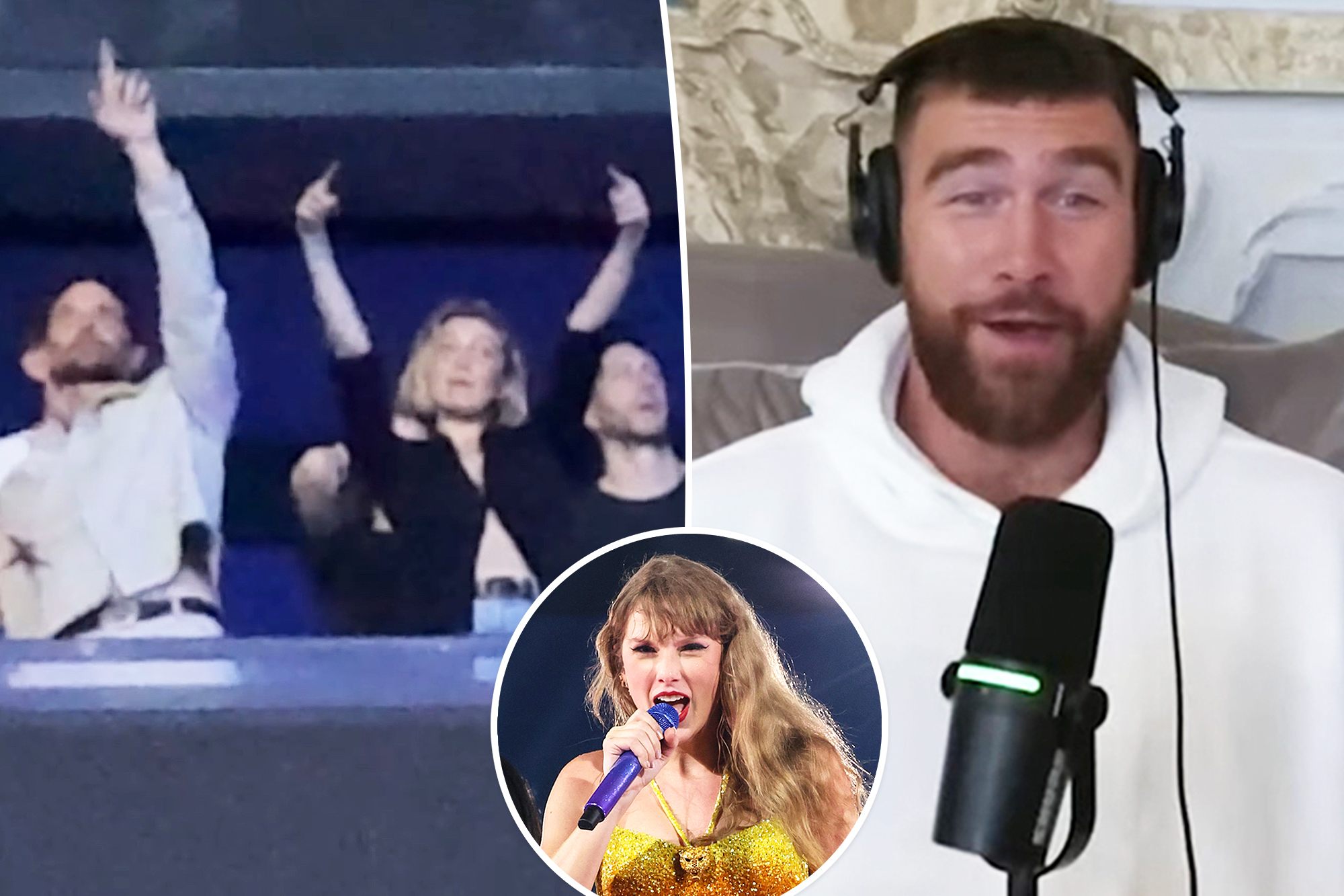 Travis Kelce Raves About Bradley Cooper and Gigi Hadid's Dance Moves at Taylor Swift's Paris Show