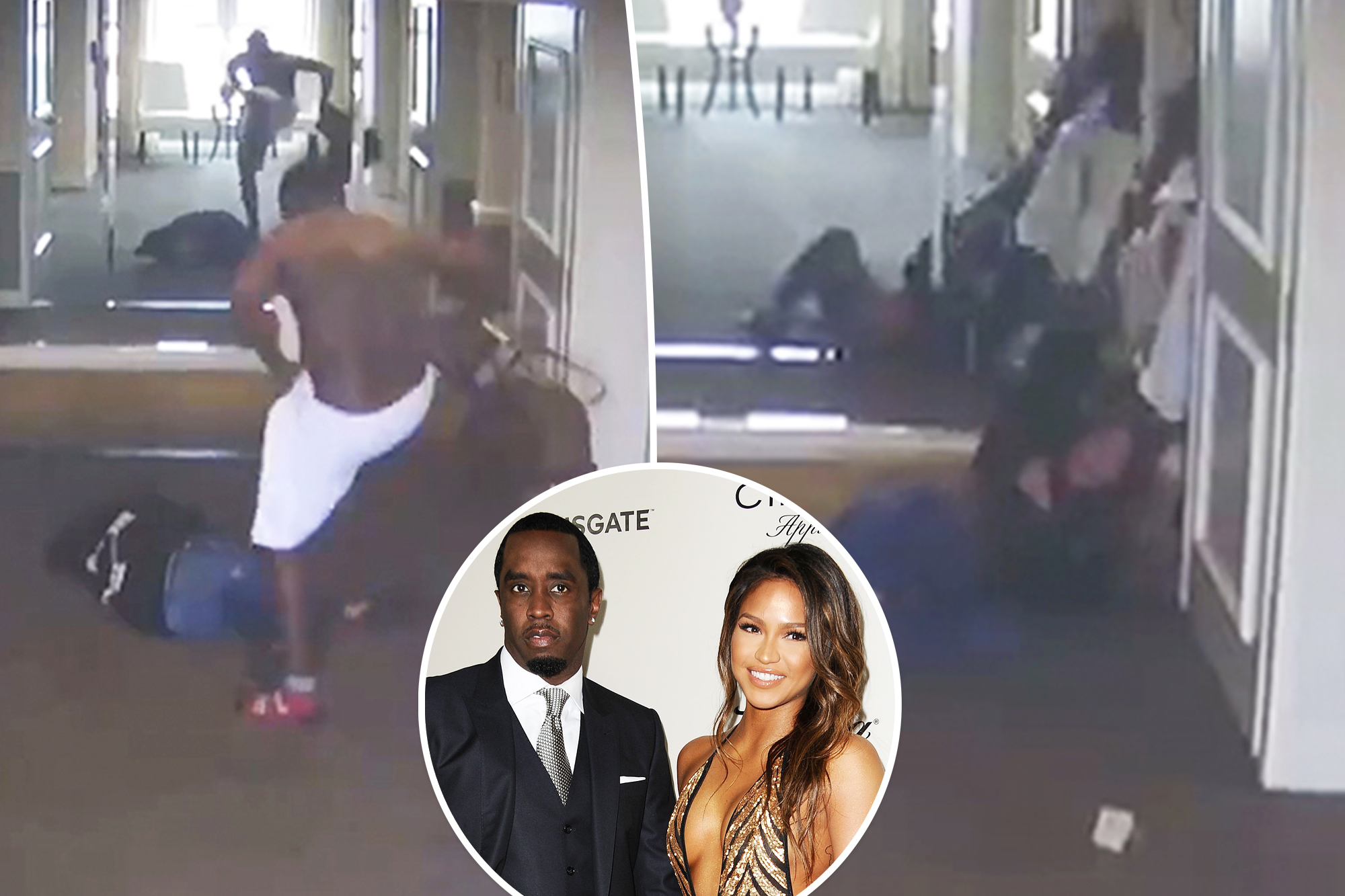 Sean 'Diddy' Combs' Disturbing Hotel Altercation with Cassie Ventura Revealed in Surveillance Video