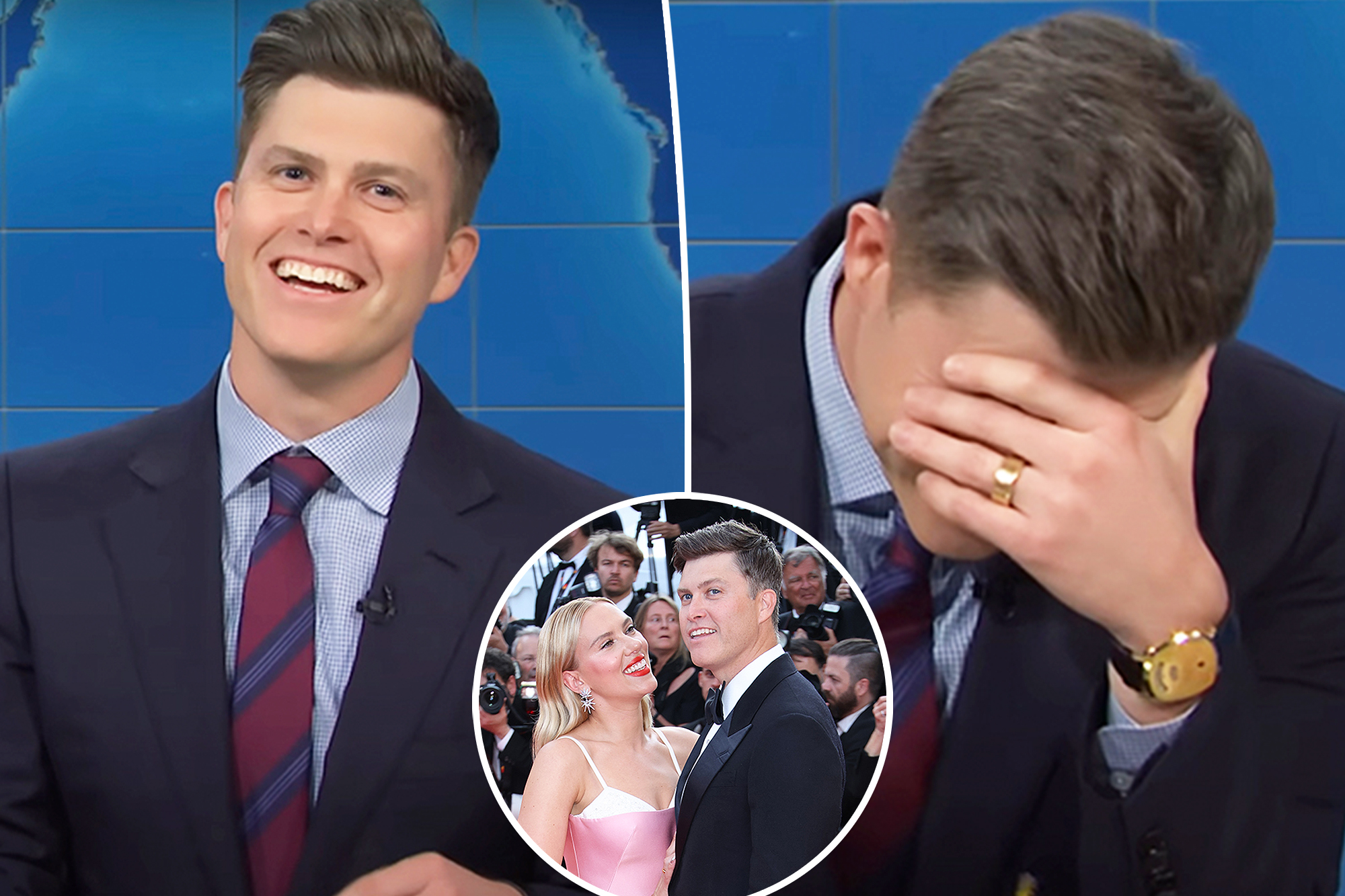 Colin Jost Faces Backlash for Controversial Joke About Scarlett Johansson on 'SNL'