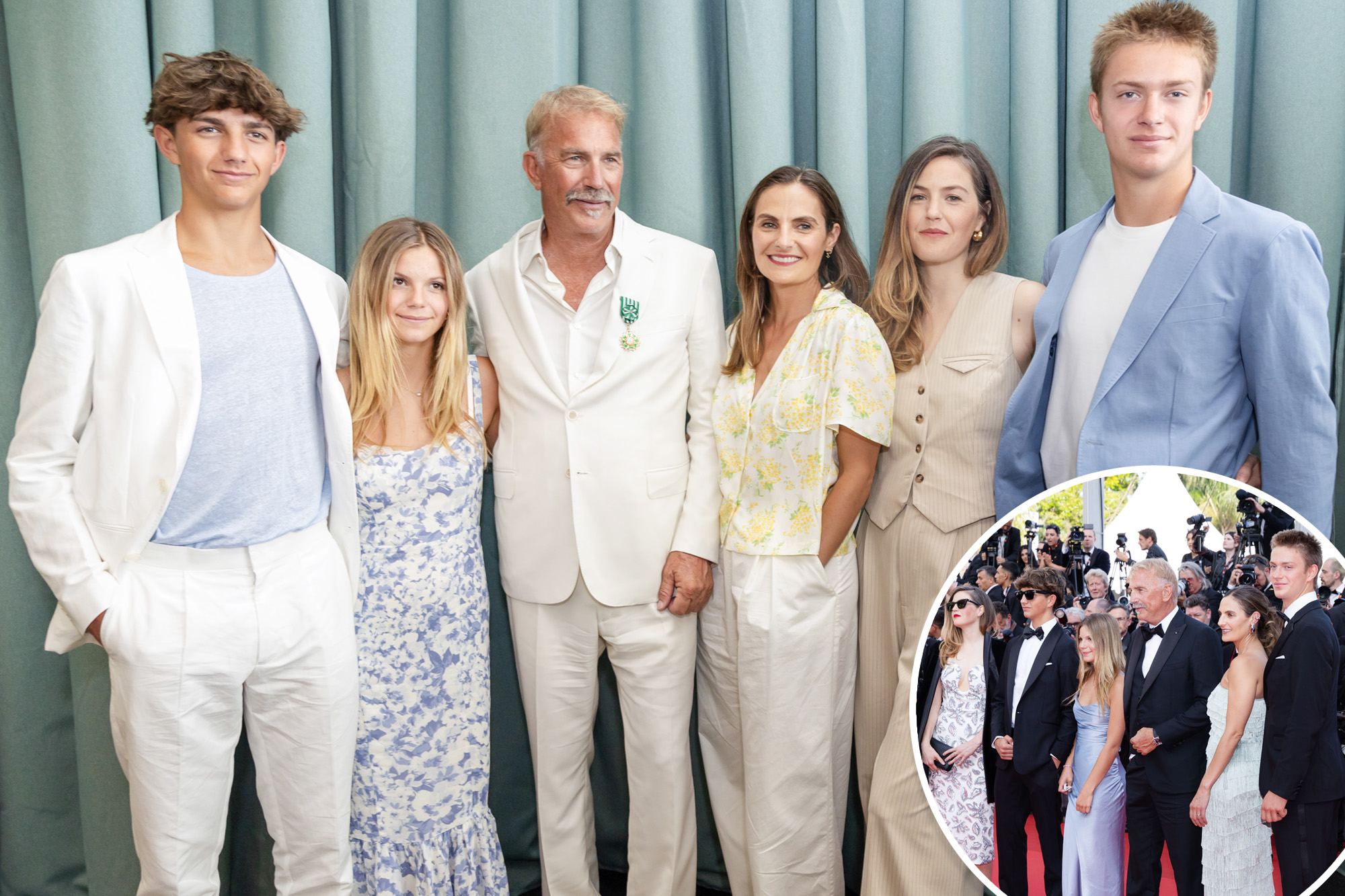 Kevin Costner's Family Affair at Cannes Film Festival