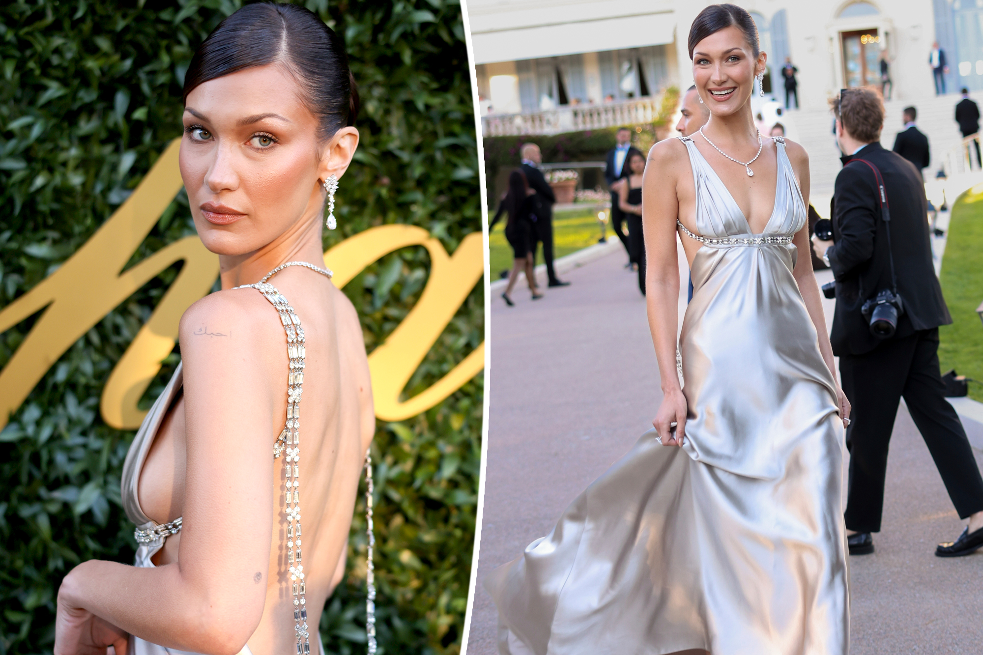 Bella Hadid Shines at Cannes in Stunning Backless Dress