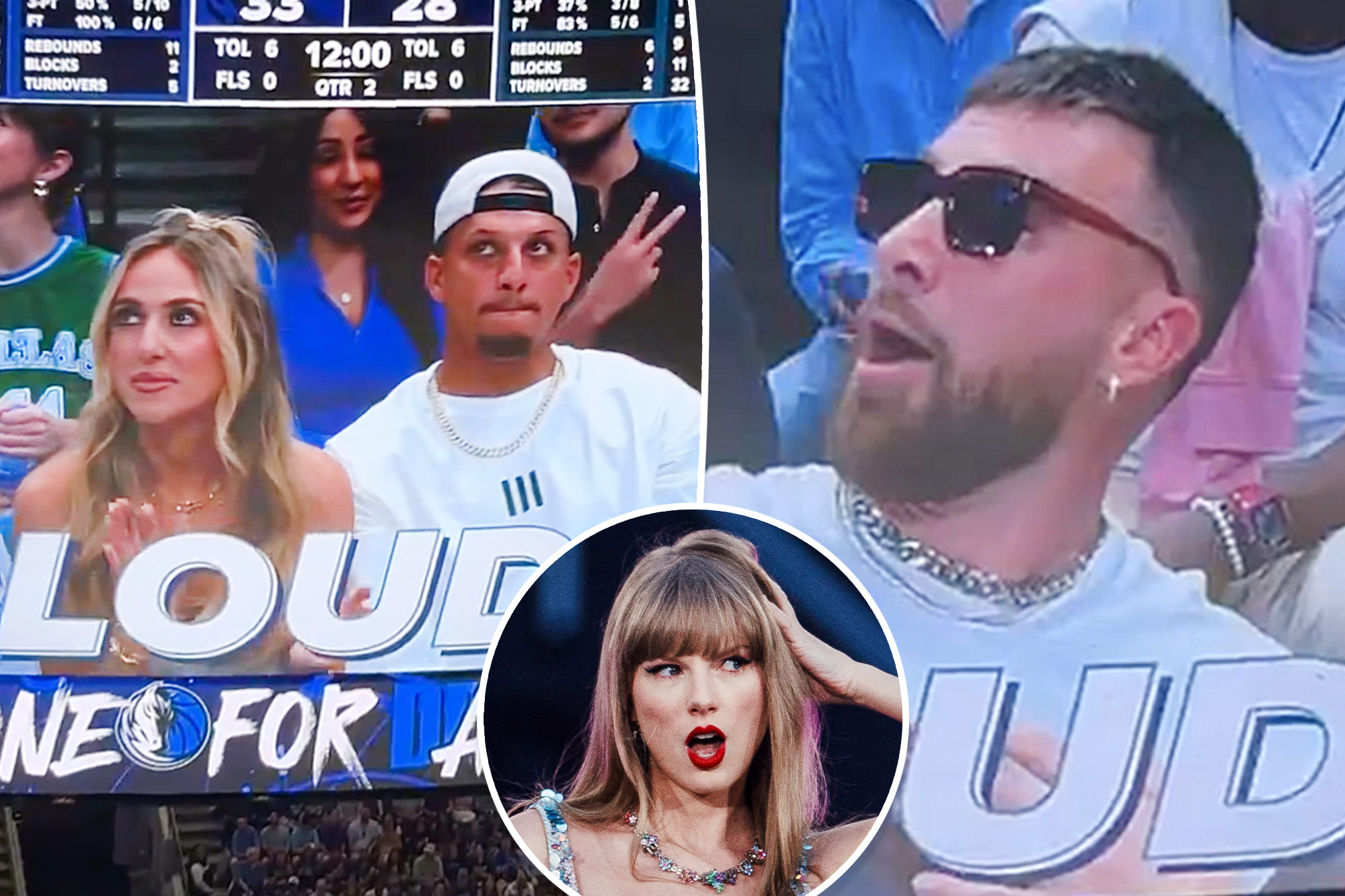 Travis Kelce Gets Booed at NBA Playoffs with Patrick, Brittany Mahomes as Taylor Swift Takes Eras Tour to Spain