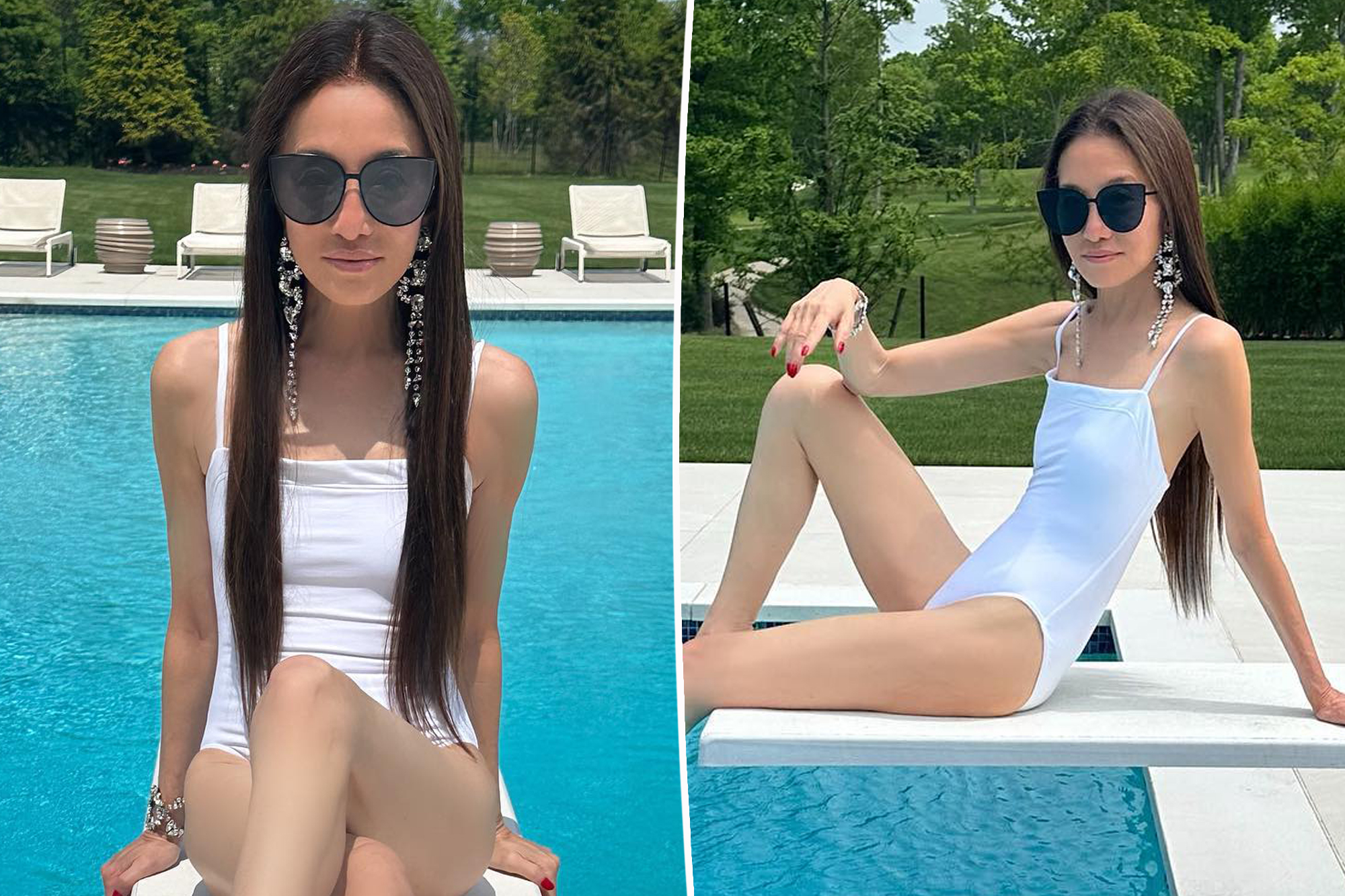 Vera Wang Stuns in Poolside Swimsuit Snap at 74