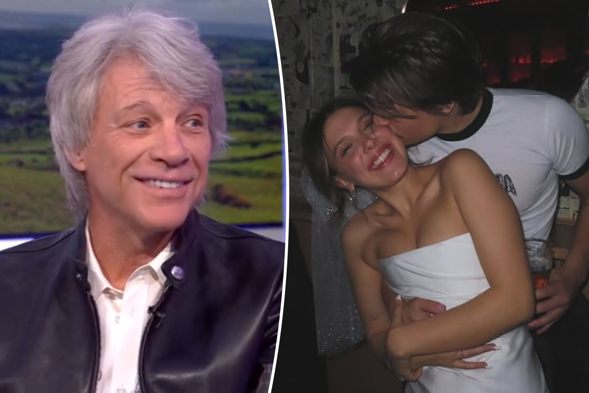 Jon Bon Jovi Reflects on Son's Intimate Wedding with Millie Bobby Brown