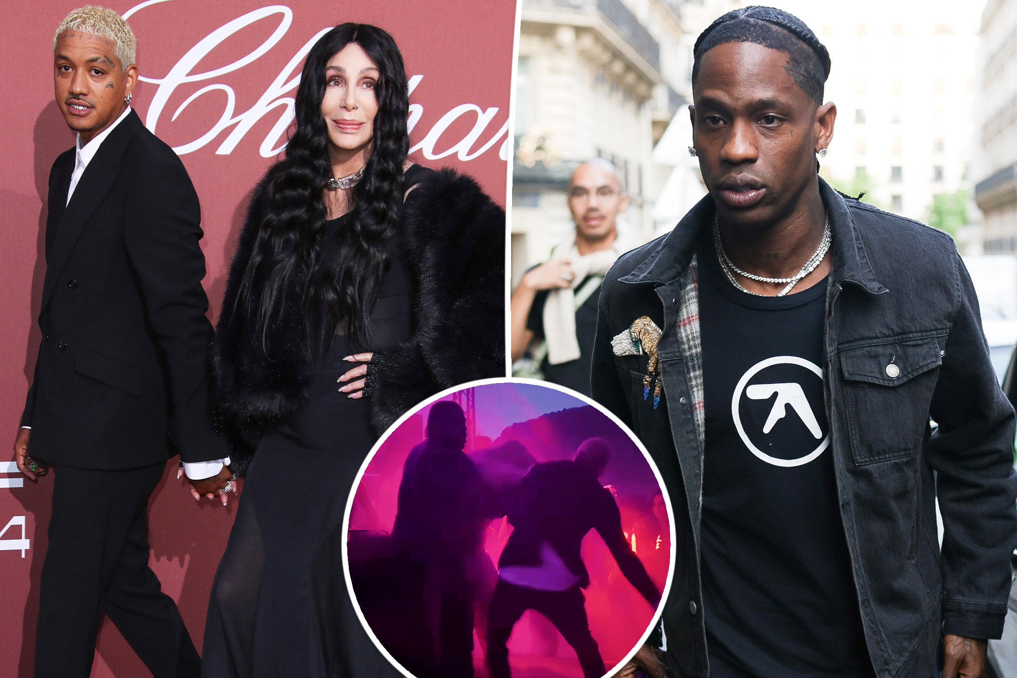 Cher Supports Boyfriend Alexander 'AE' Edwards After Altercation with Travis Scott