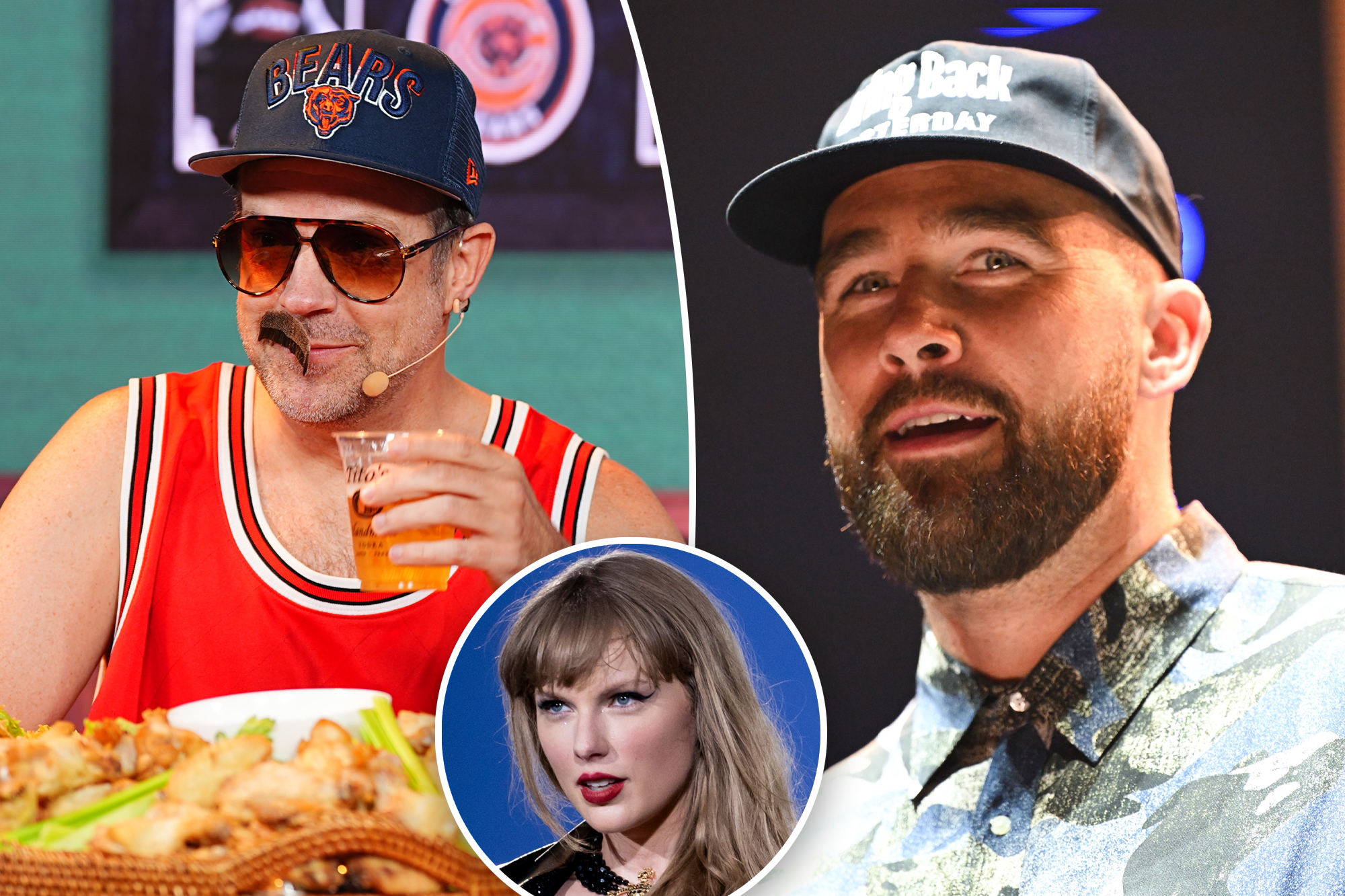 Jason Sudeikis Teases Travis Kelce About Taylor Swift Engagement Plans at Big Slick Event