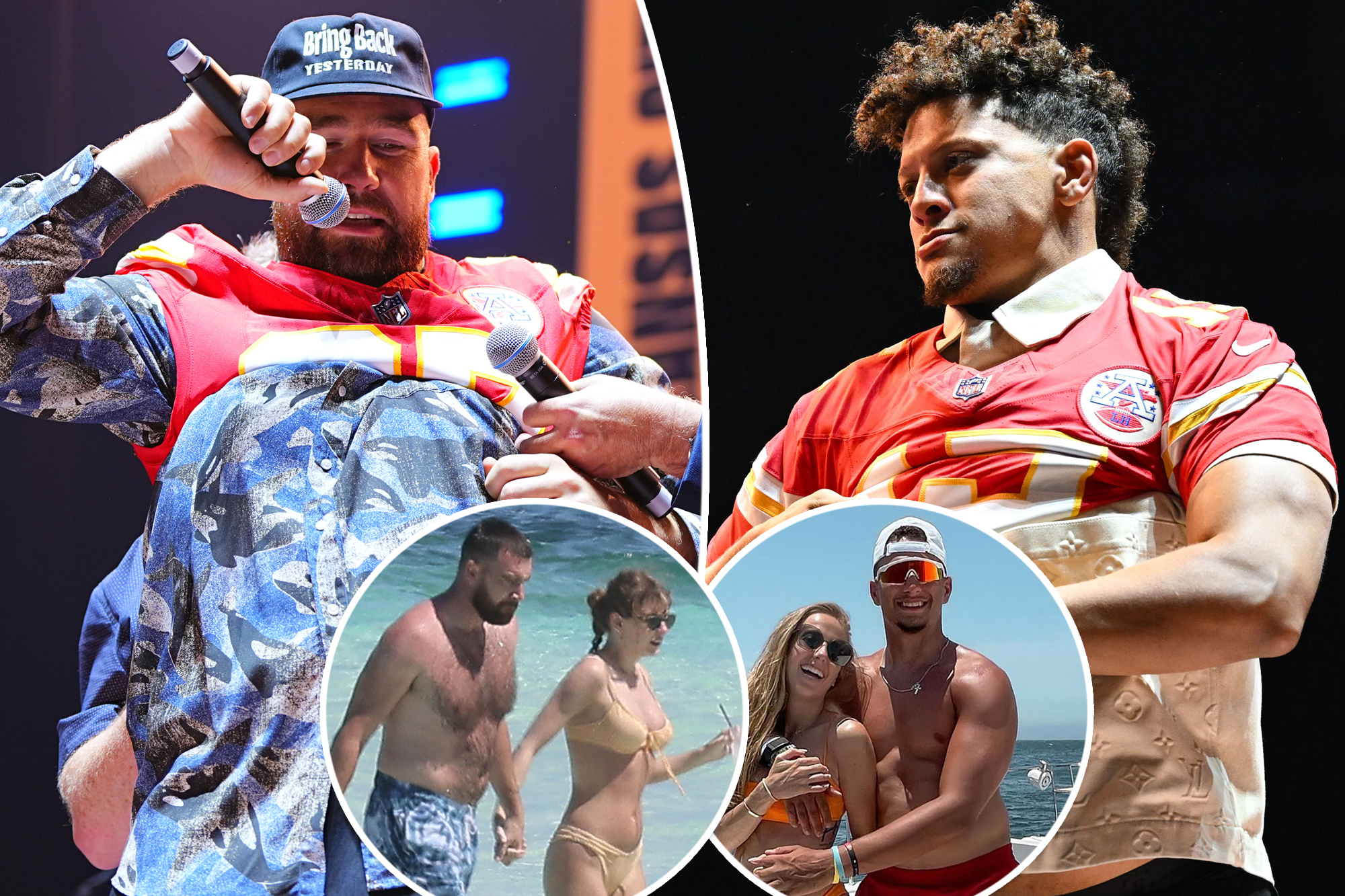 Travis Kelce and Patrick Mahomes Embrace Their 