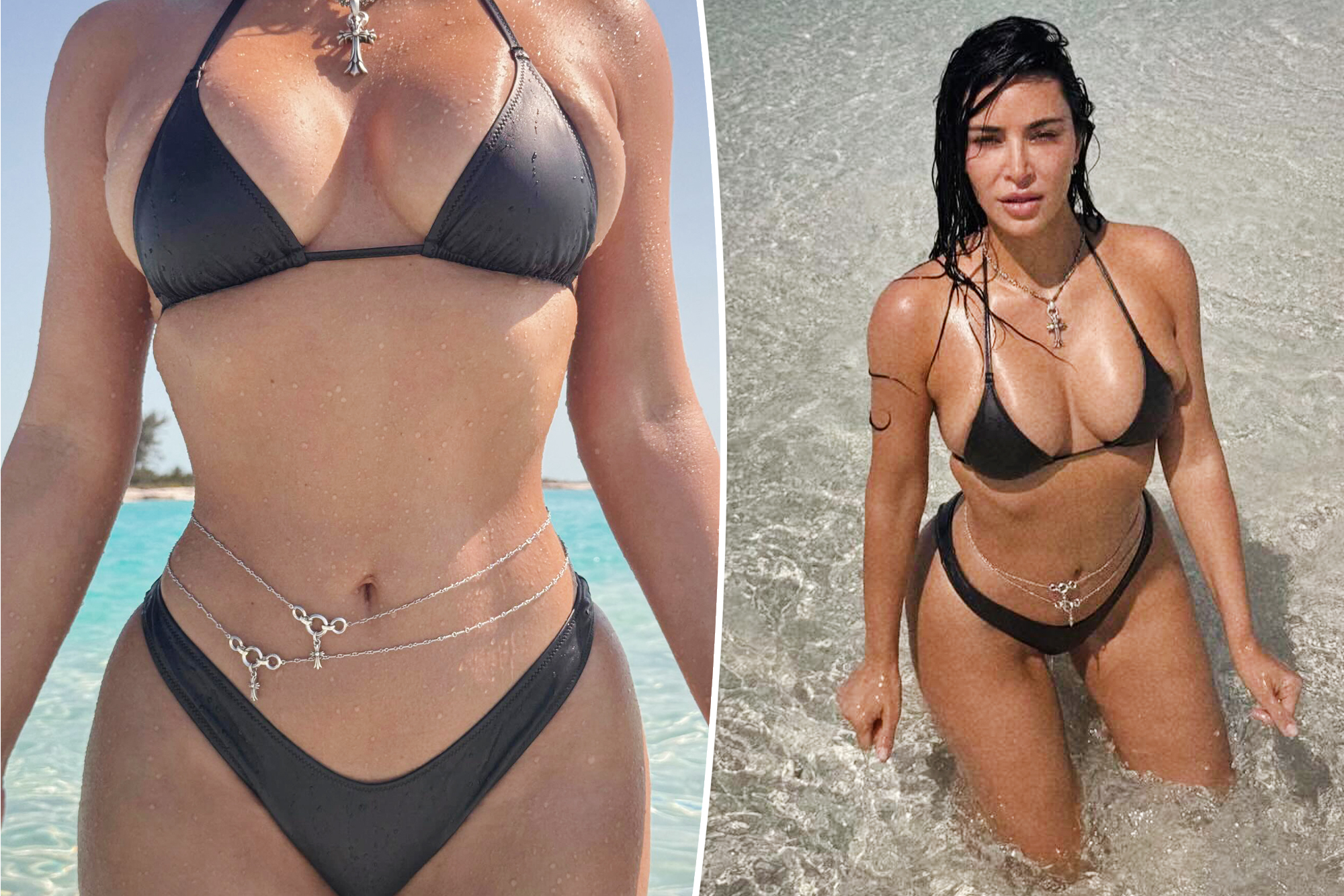 Kim Kardashian: Embracing Confidence and Style in Beachwear