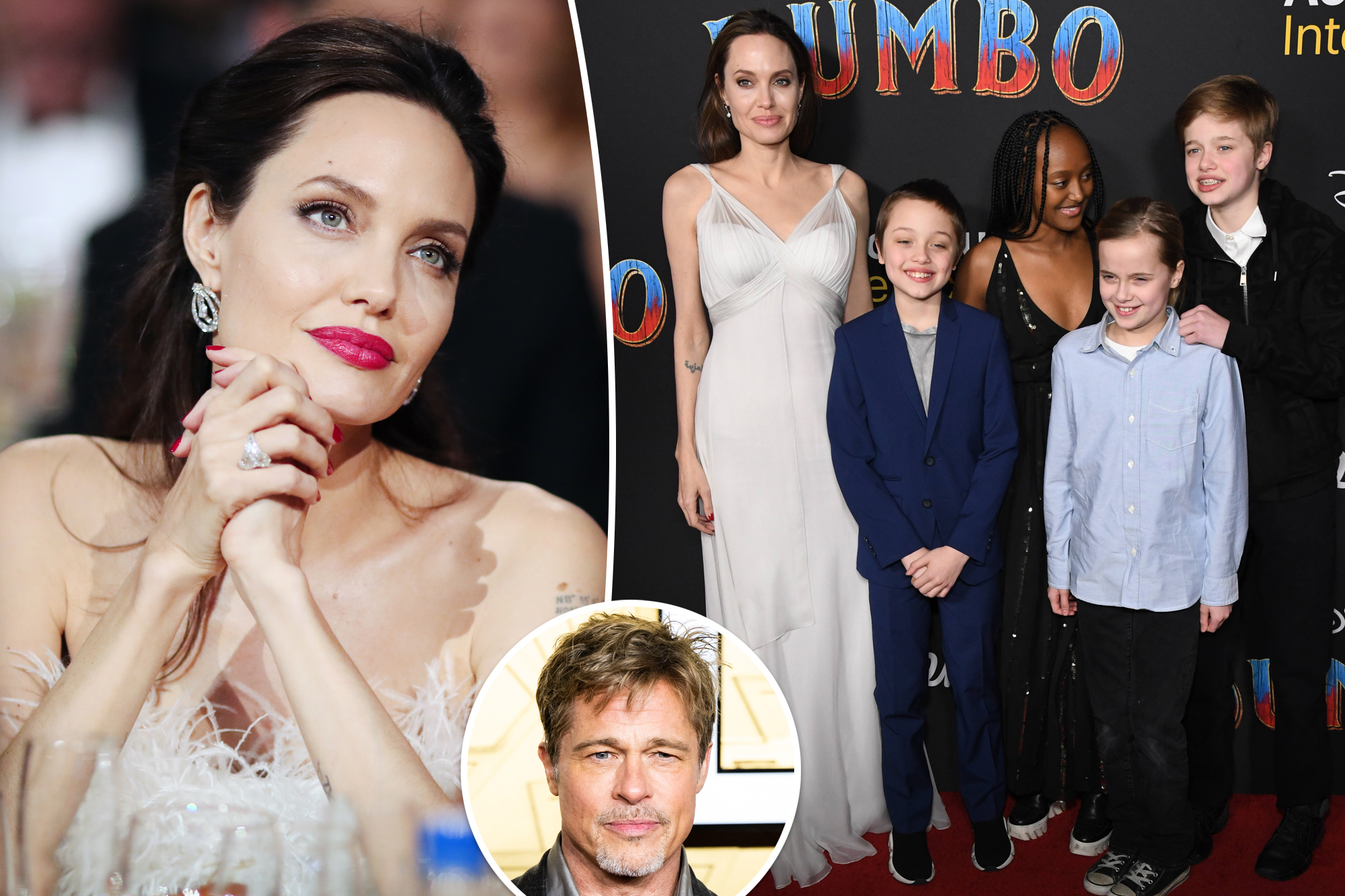 Angelina Jolie's Intimate 49th Birthday Celebration at Home with Kids Amid Family Name Change Drama