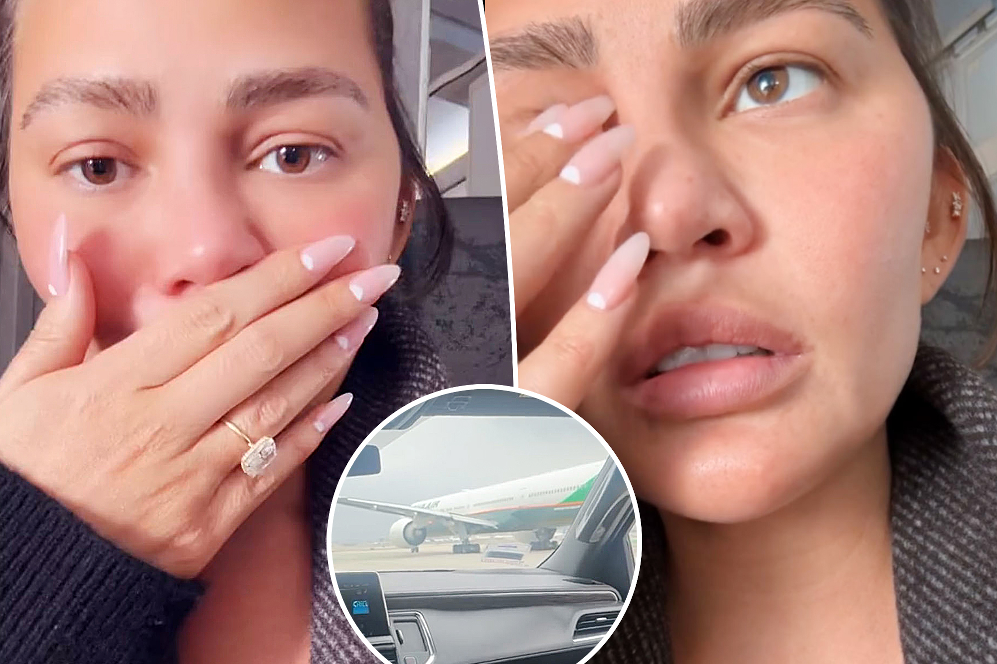 Chrissy Teigen's Terrifying Plane Experience: A Close Call in the Skies
