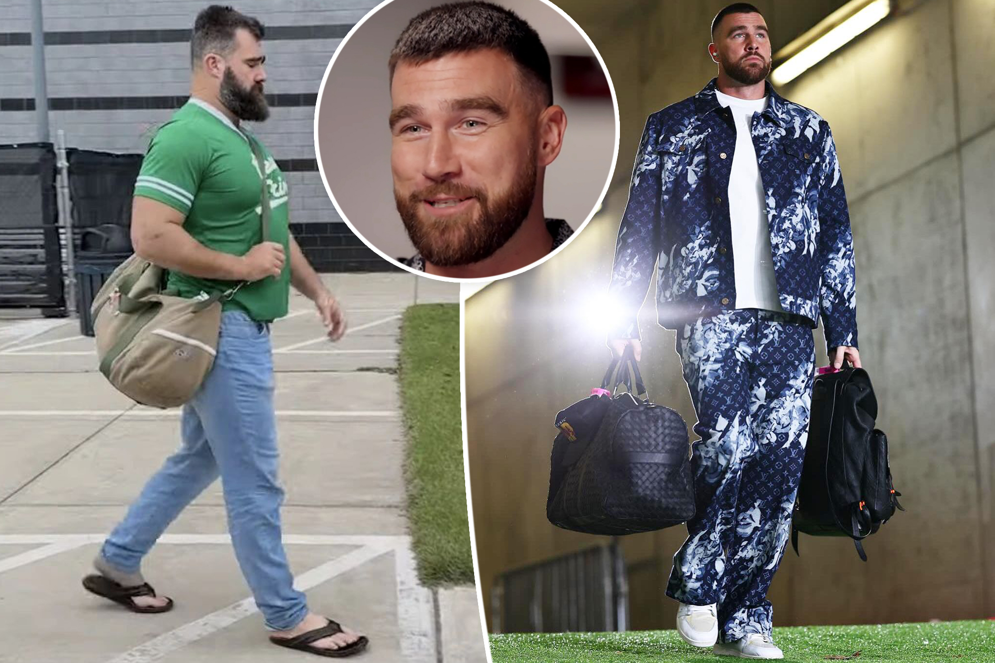 The Kelce Brothers: A Fashion Faceoff and Unbreakable Bond Reinvented