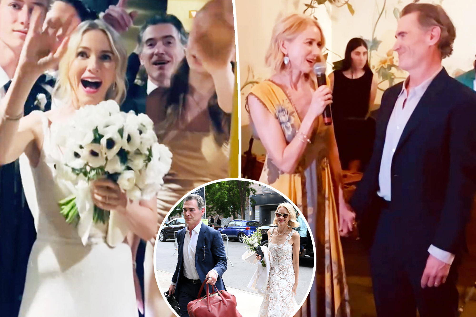 Naomi Watts and Billy Crudup Celebrate Second Wedding in Mexico City