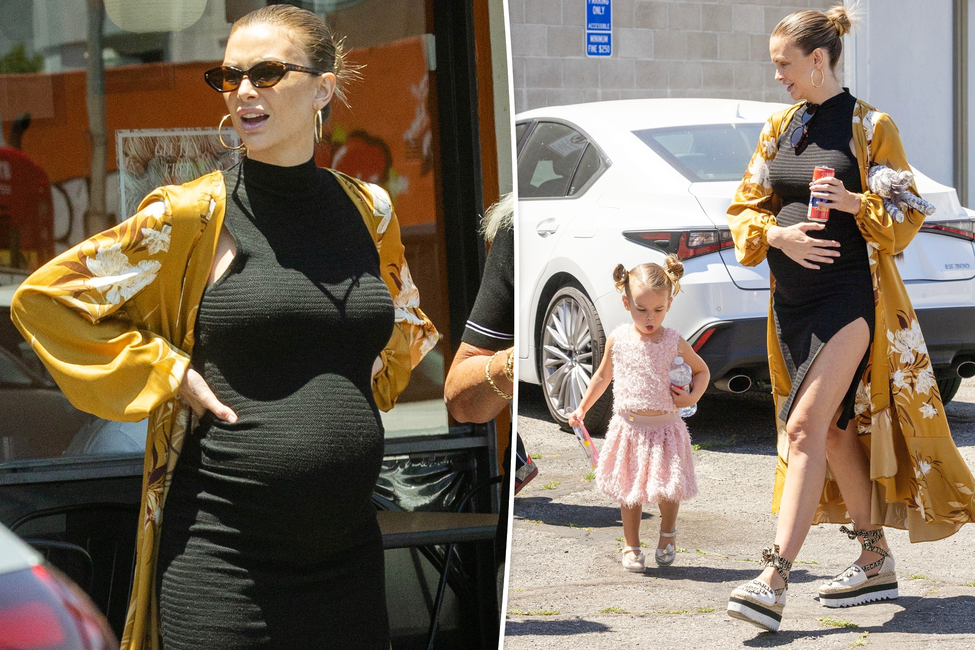 Lala Kent Stuns in Chic Maternity Look: Lunch Date Glam with Daughter Ocean
