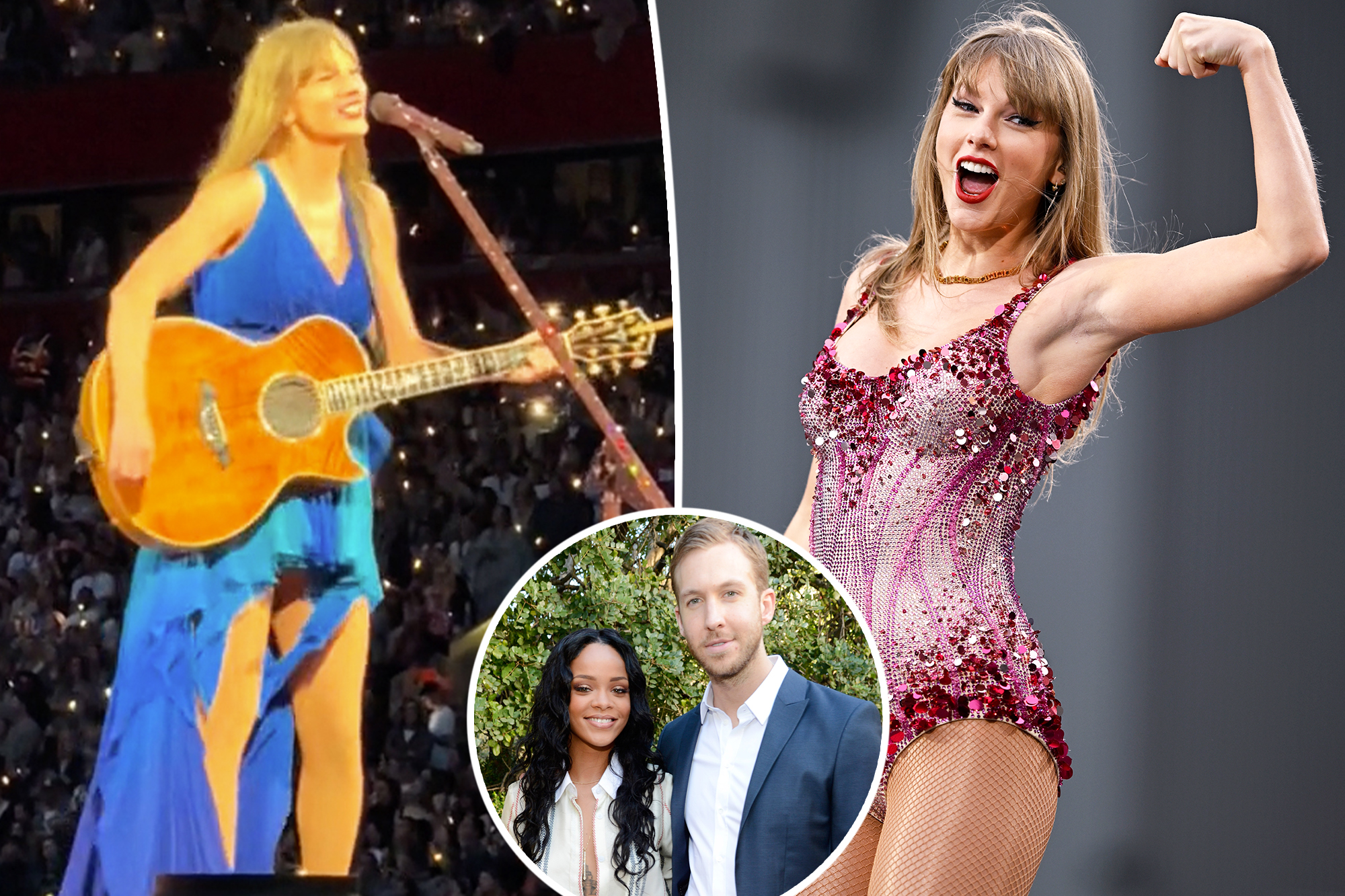 Taylor Swift Shocks Fans with Unplugged Cover of Calvin Harris and Rihanna's Smash Hit at Eras Tour Stop