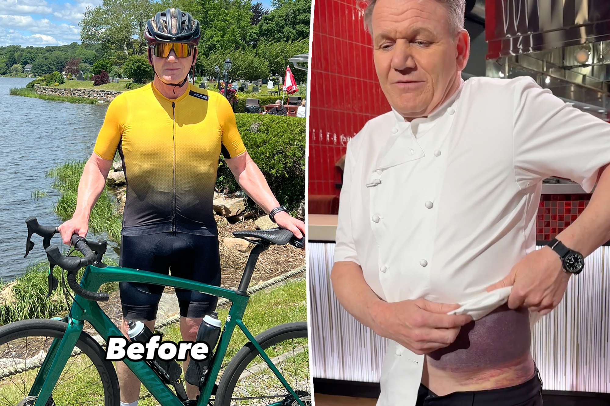 Gordon Ramsay's Terrifying Bike Accident: A Chef's Close Call and Valuable Lesson