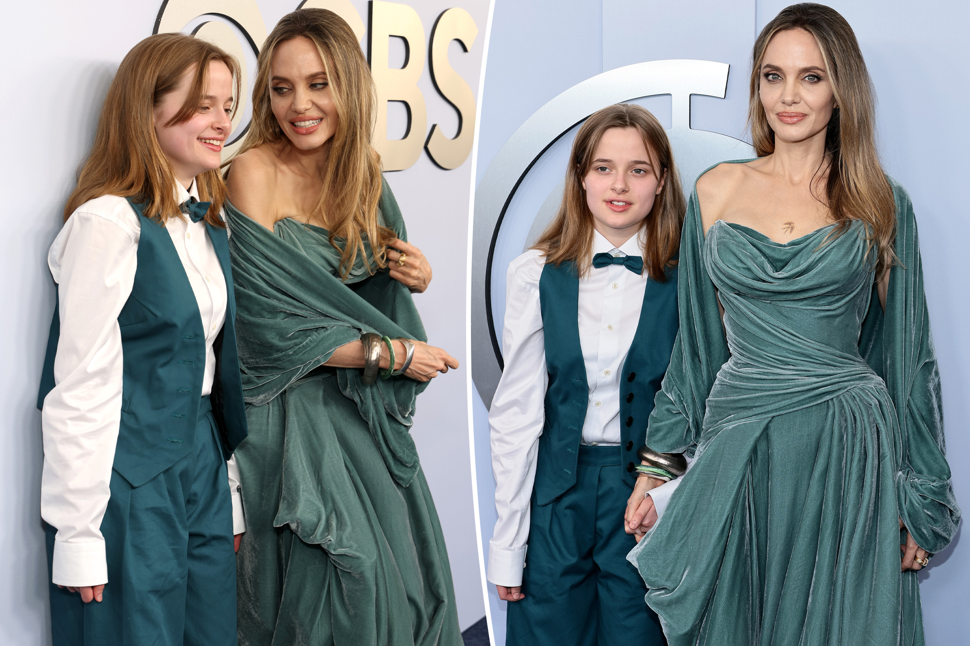 Angelina Jolie's Daughter Vivienne Steals the Show at Tony Awards 2024