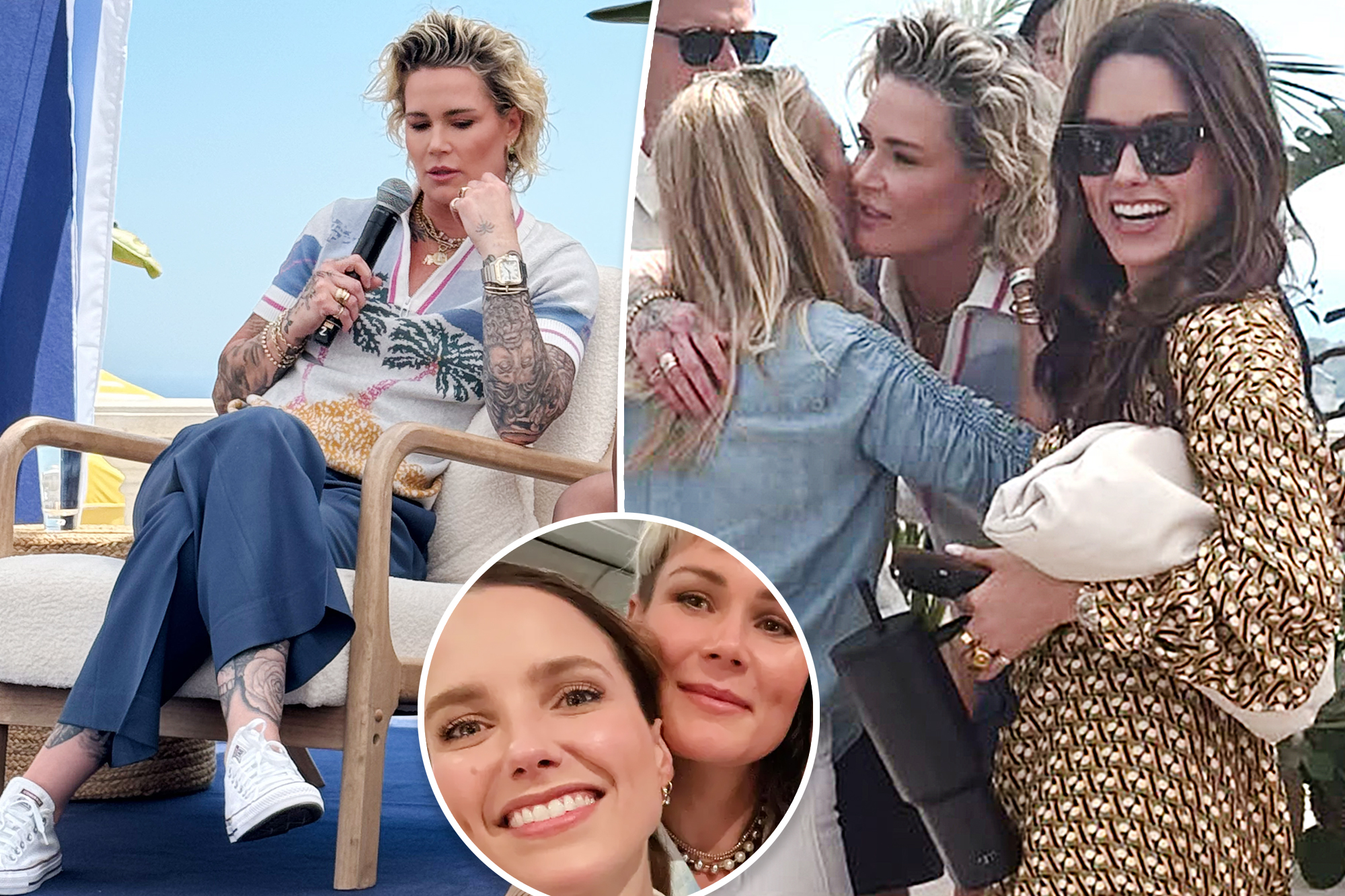 Sophia Bush's Heartwarming Support for Ashlyn Harris Steals the Show at Cannes Lions