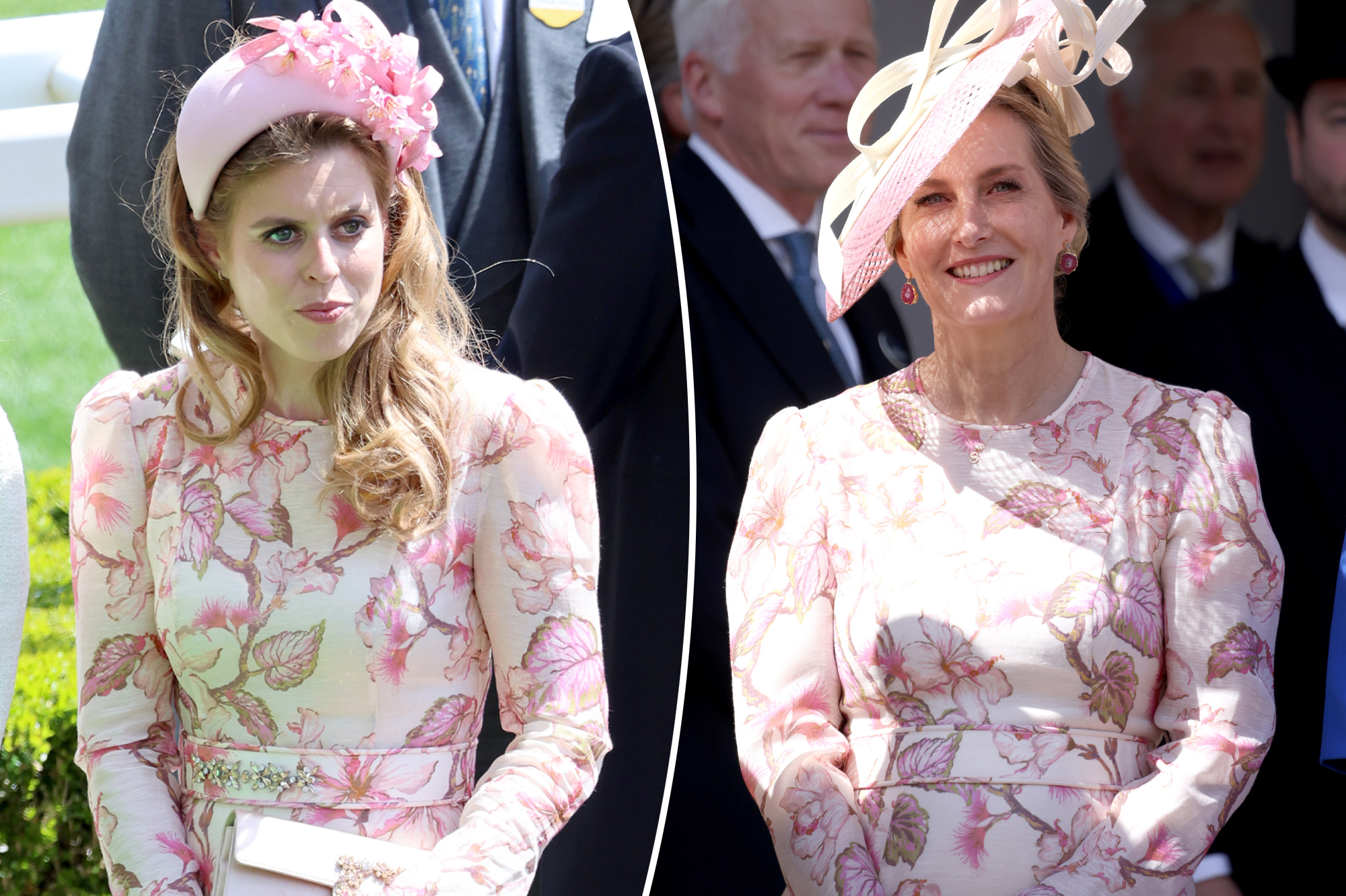 Princess Beatrice and Duchess of Edinburgh: Pink Floral Fashion Face-Off at Royal Ascot 2024!