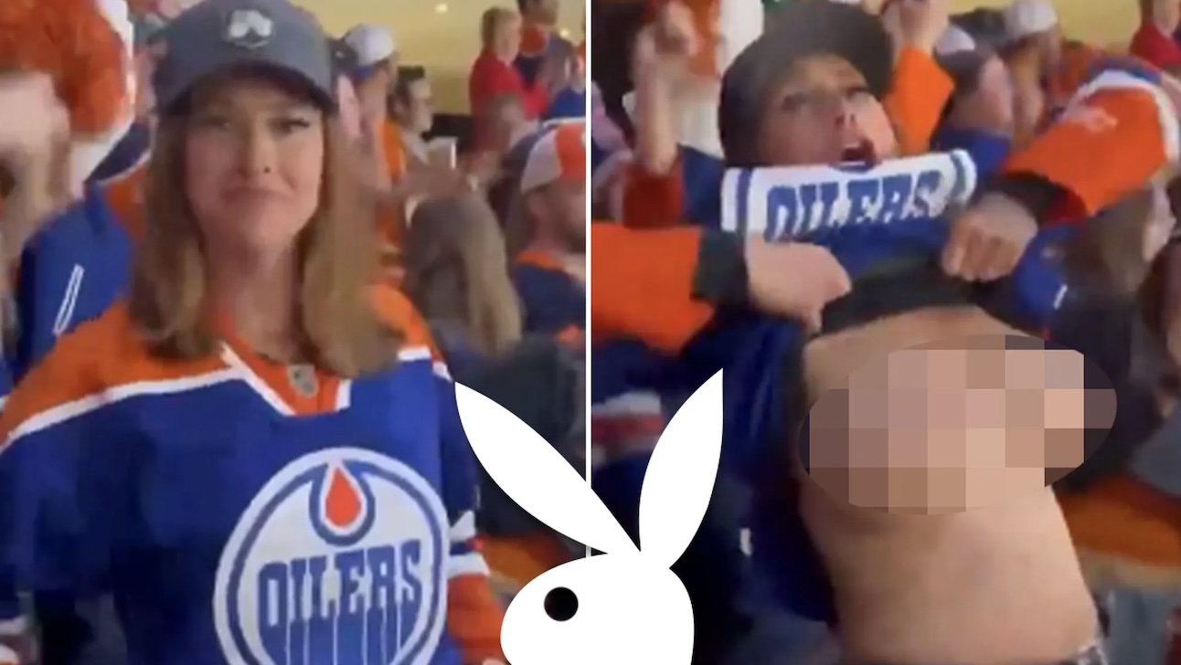 Oilers Flasher Turns Playboy Model: From Ice Rink to Centerfold Sensation!