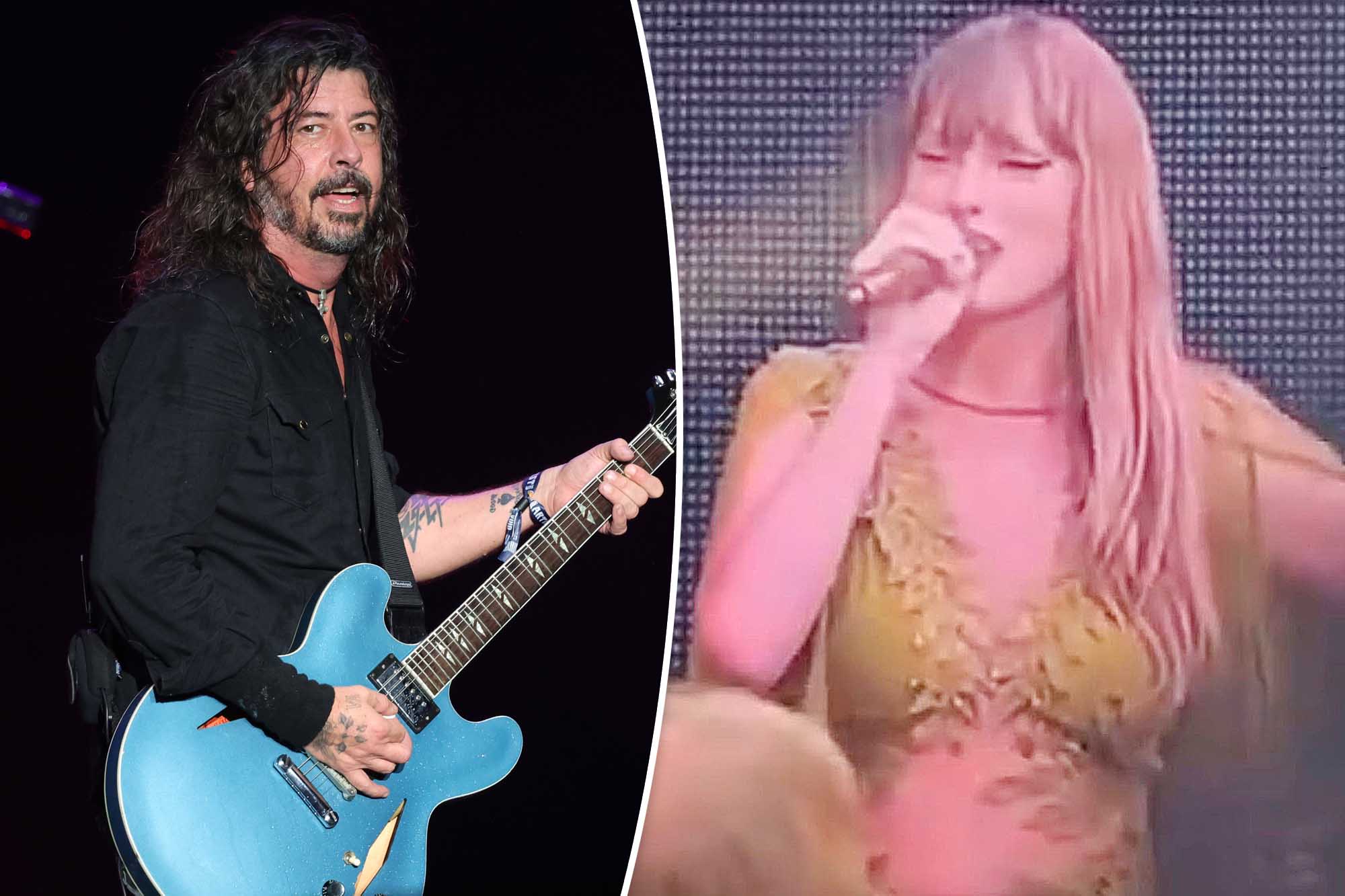 Taylor Swift Claps Back at Dave Grohl's Live Performance Comments in Epic Fashion!