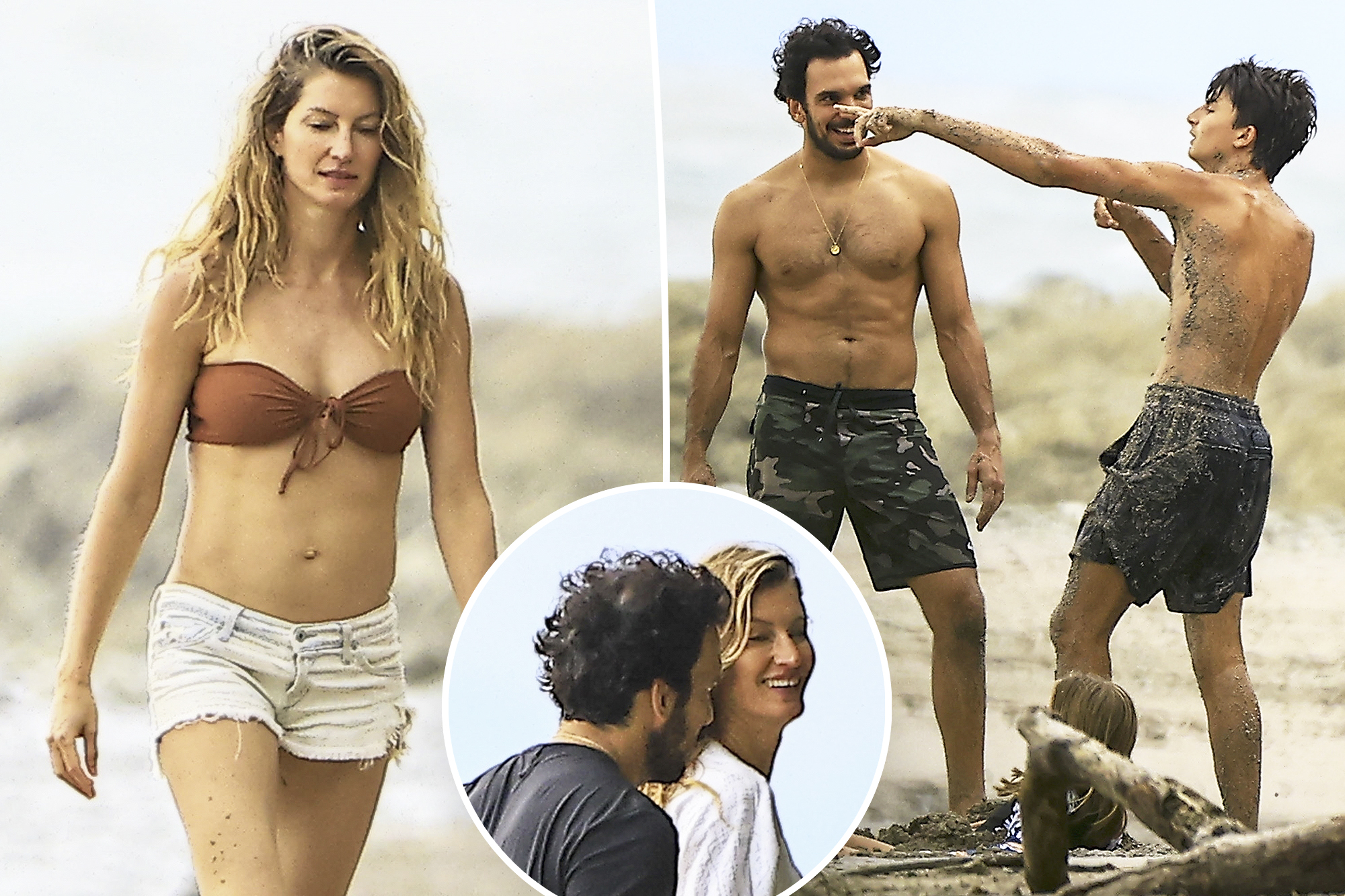 Gisele Bündchen's Beach Fun: Bikinis, Sandcastles, and Romance Revealed!