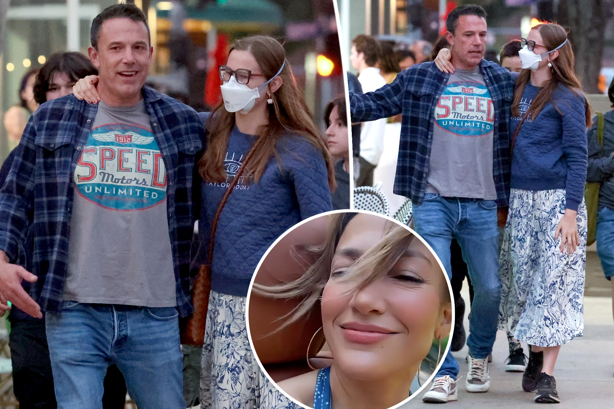 Ben Affleck's Fun Day Out with Kids in LA While JLo Enjoys NYC Vibes