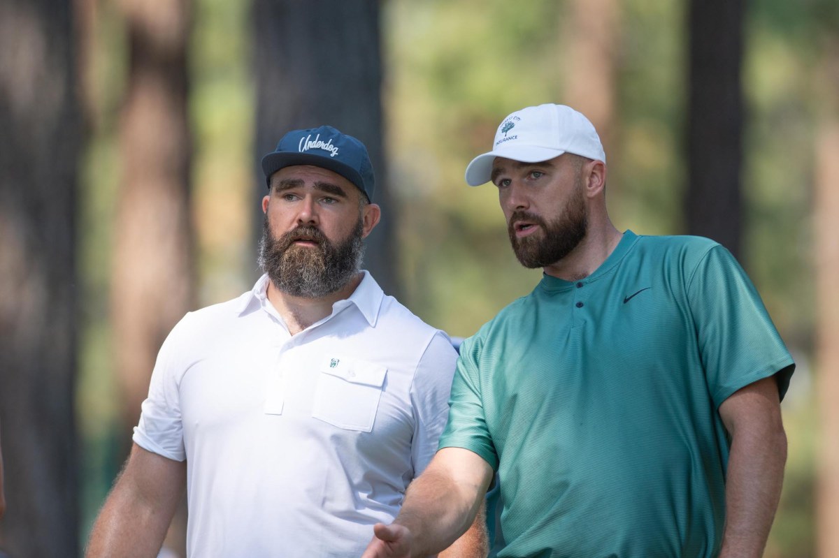 Sibling Rivalry on the Green: Jason Kelce Takes the Crown in Long Drive Golf Contest