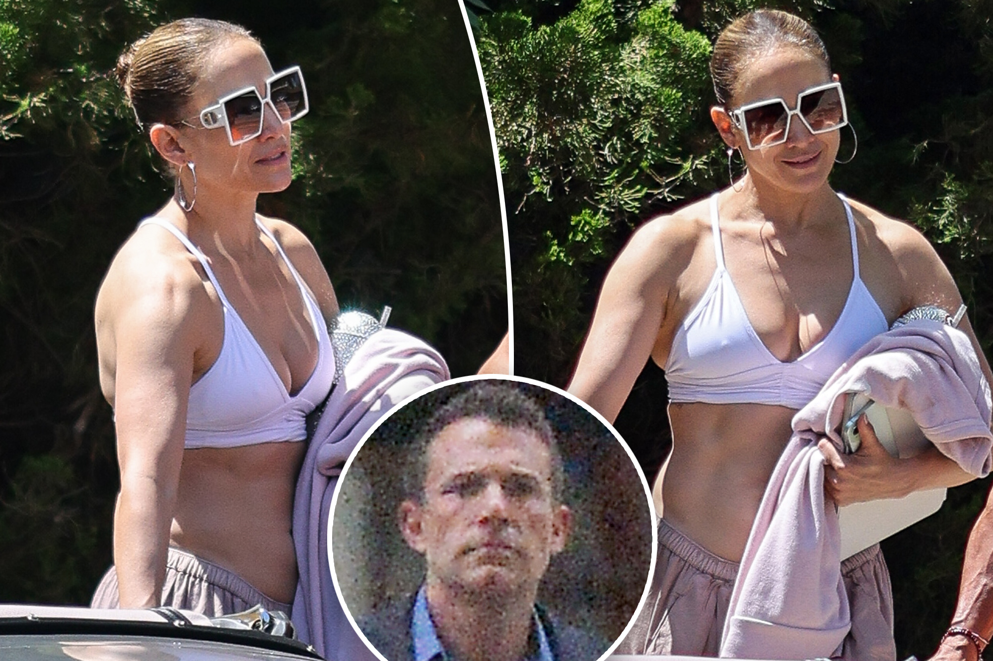 Jennifer Lopez Stuns with Toned Abs at Hamptons Gym - What's the Buzz?