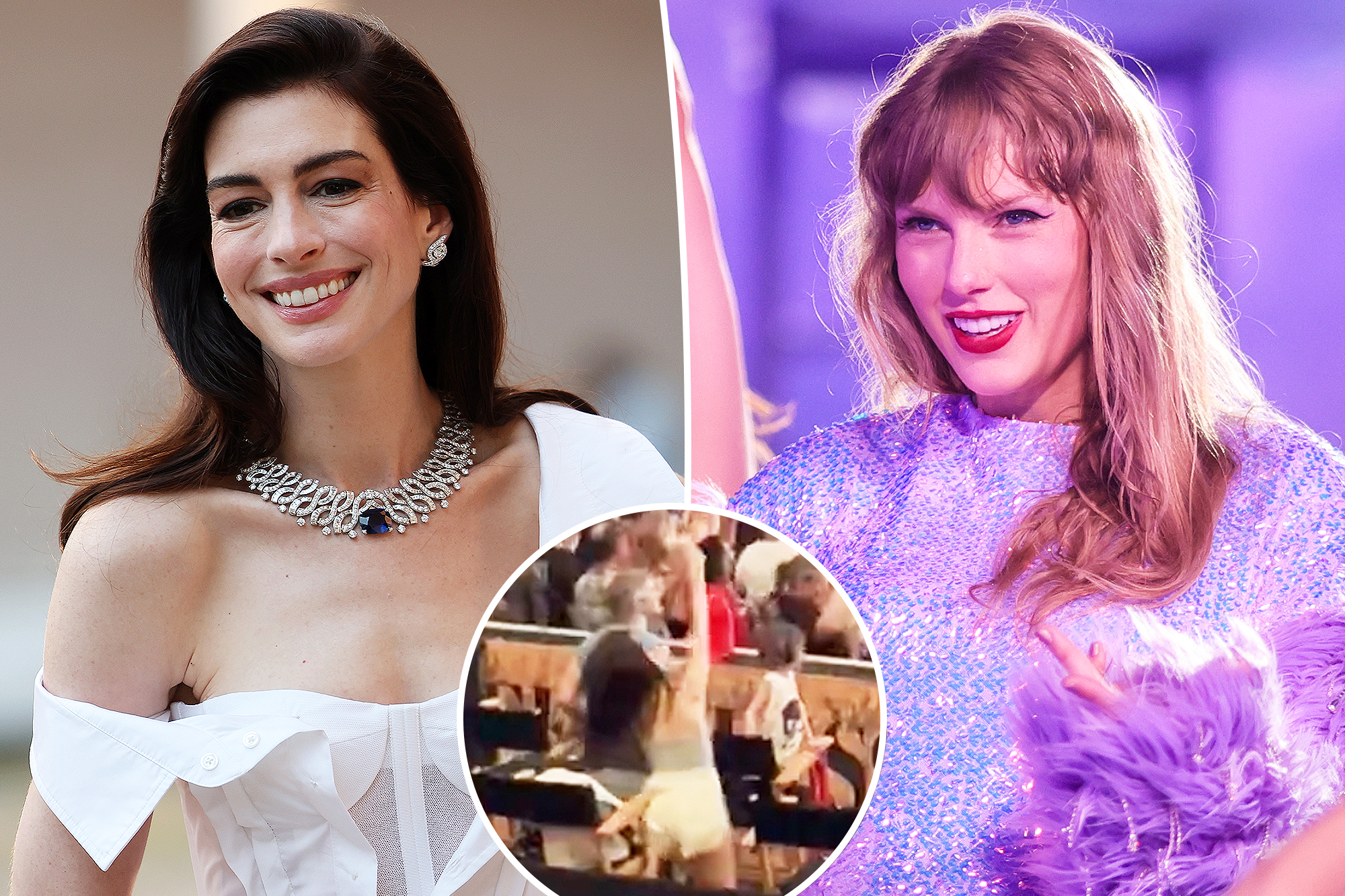 Anne Hathaway Lets Loose at Taylor Swift's Eras Tour in Germany - Watch Her Epic Dance Moves!