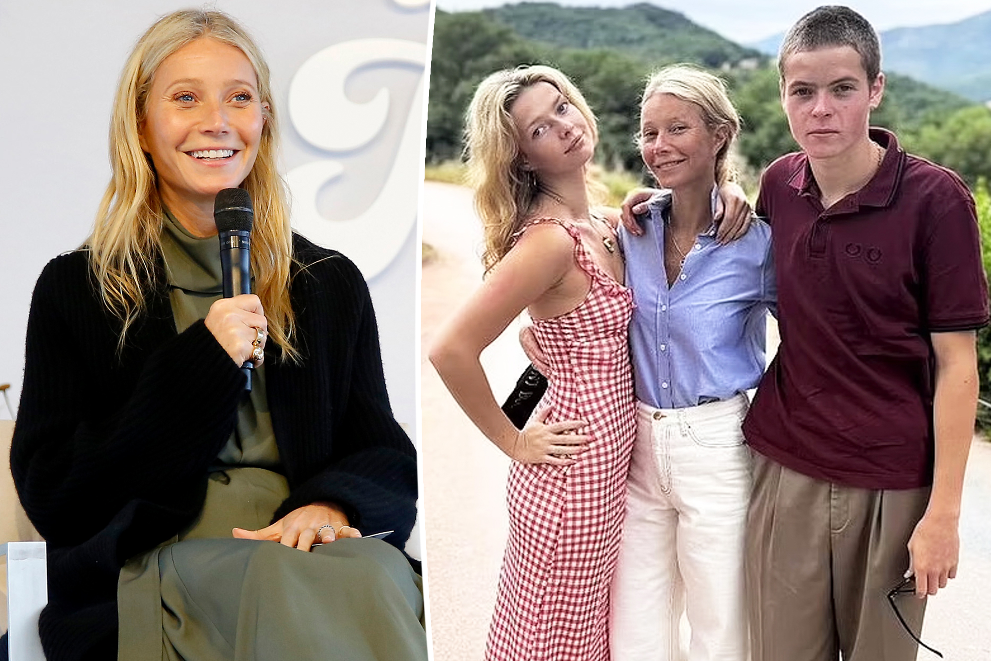 Gwyneth Paltrow's Heartfelt Family Moment: Rare Photo with Apple and Moses