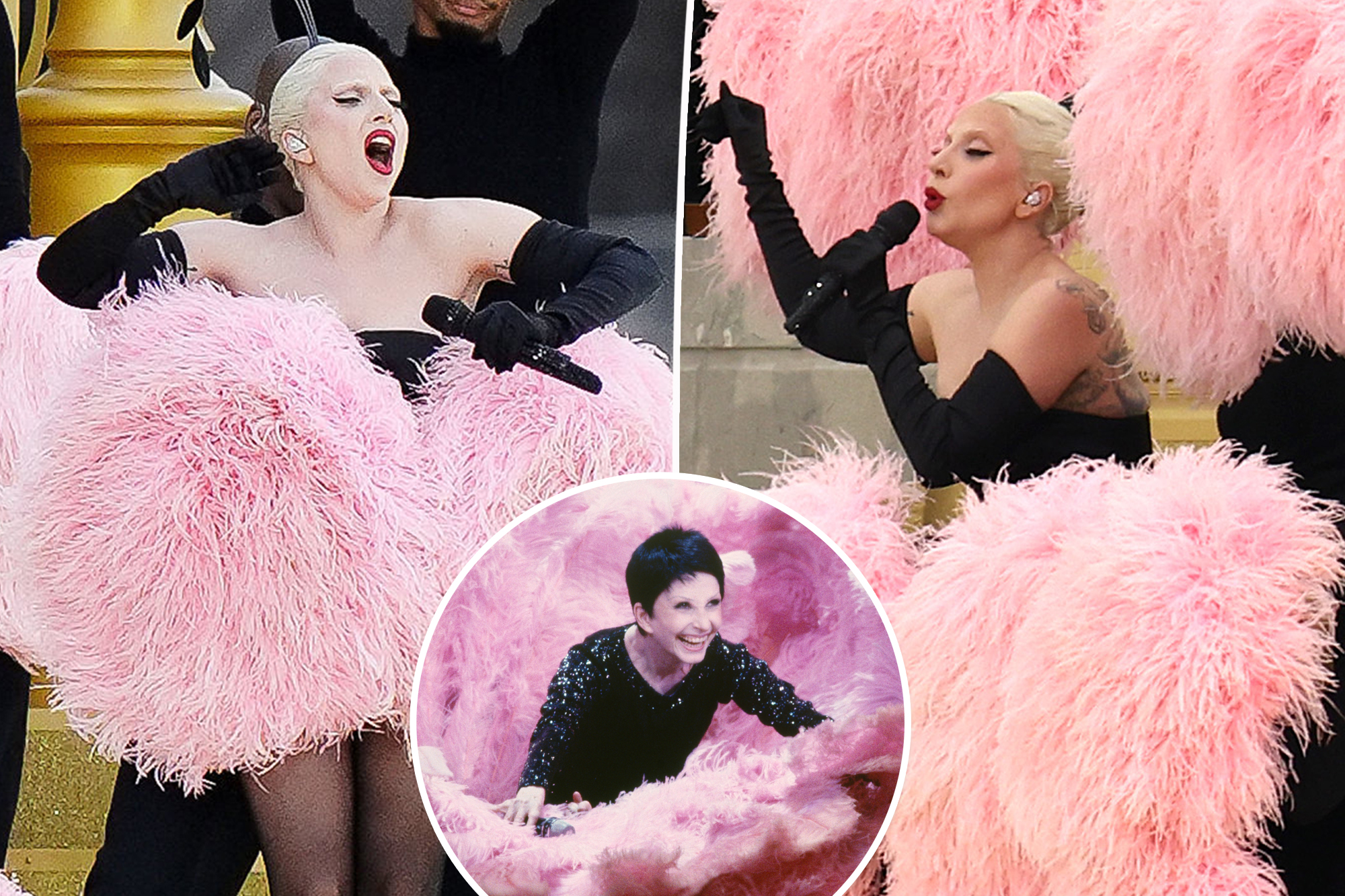 Lady Gaga Shines in Feather-Filled Performance at Olympics 2024 Opening Ceremony