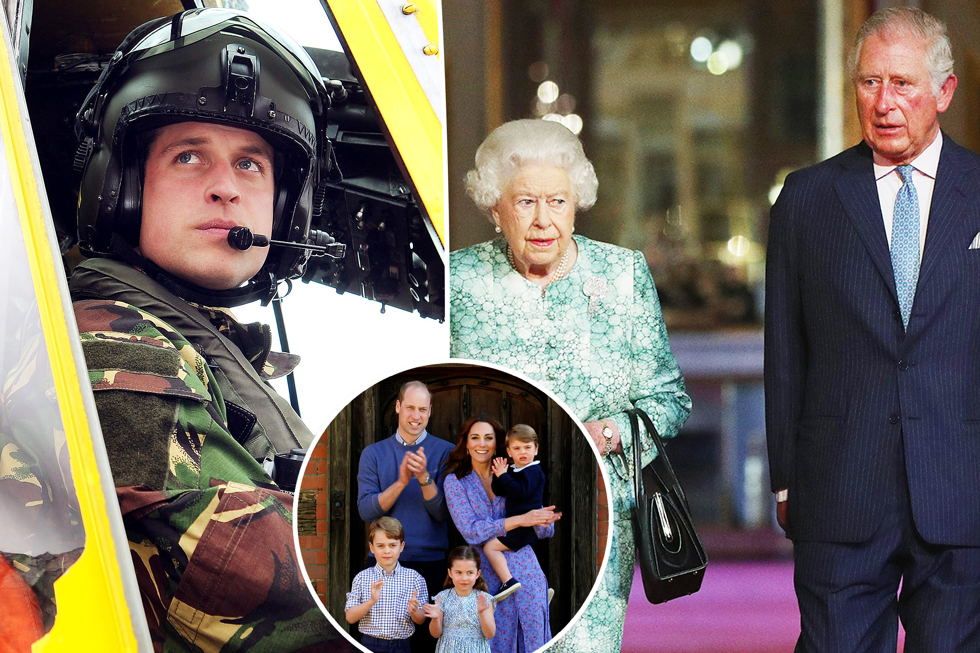 Royal Drama Unveiled: Prince William's Helicopter Clash with King Charles and Queen Elizabeth