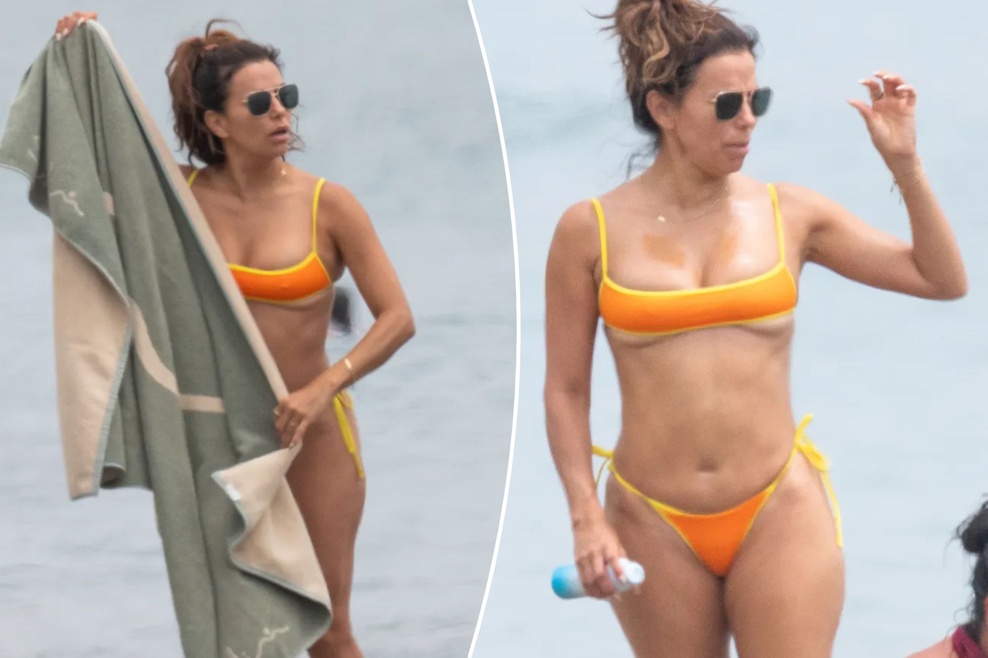 Eva Longoria's Sizzling Spanish Bikini Style Sets the Beach Ablaze!