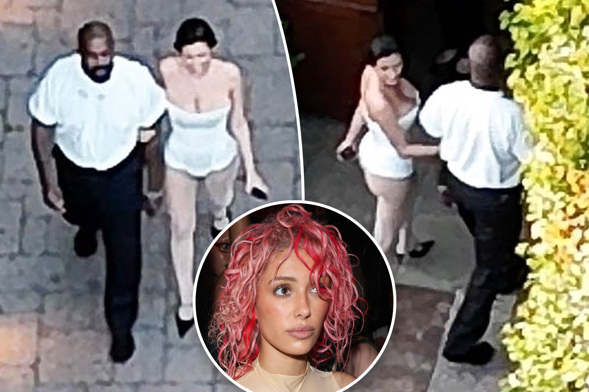 Bianca Censori's Bold Fashion Statement: Dining Out with Kanye West in a Corset!