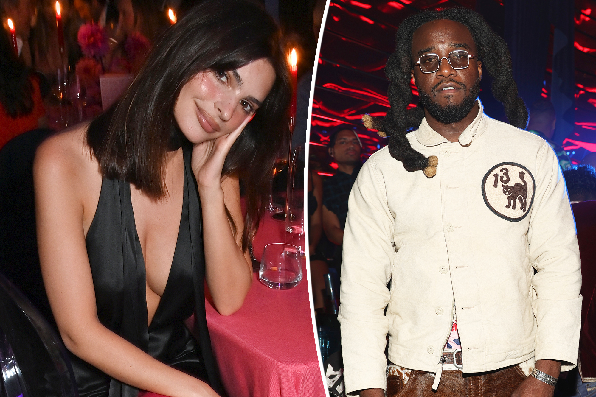 Hot New Couple Alert: Emily Ratajkowski Spotted Getting Cozy with Country Star Shaboozey at NYC Club