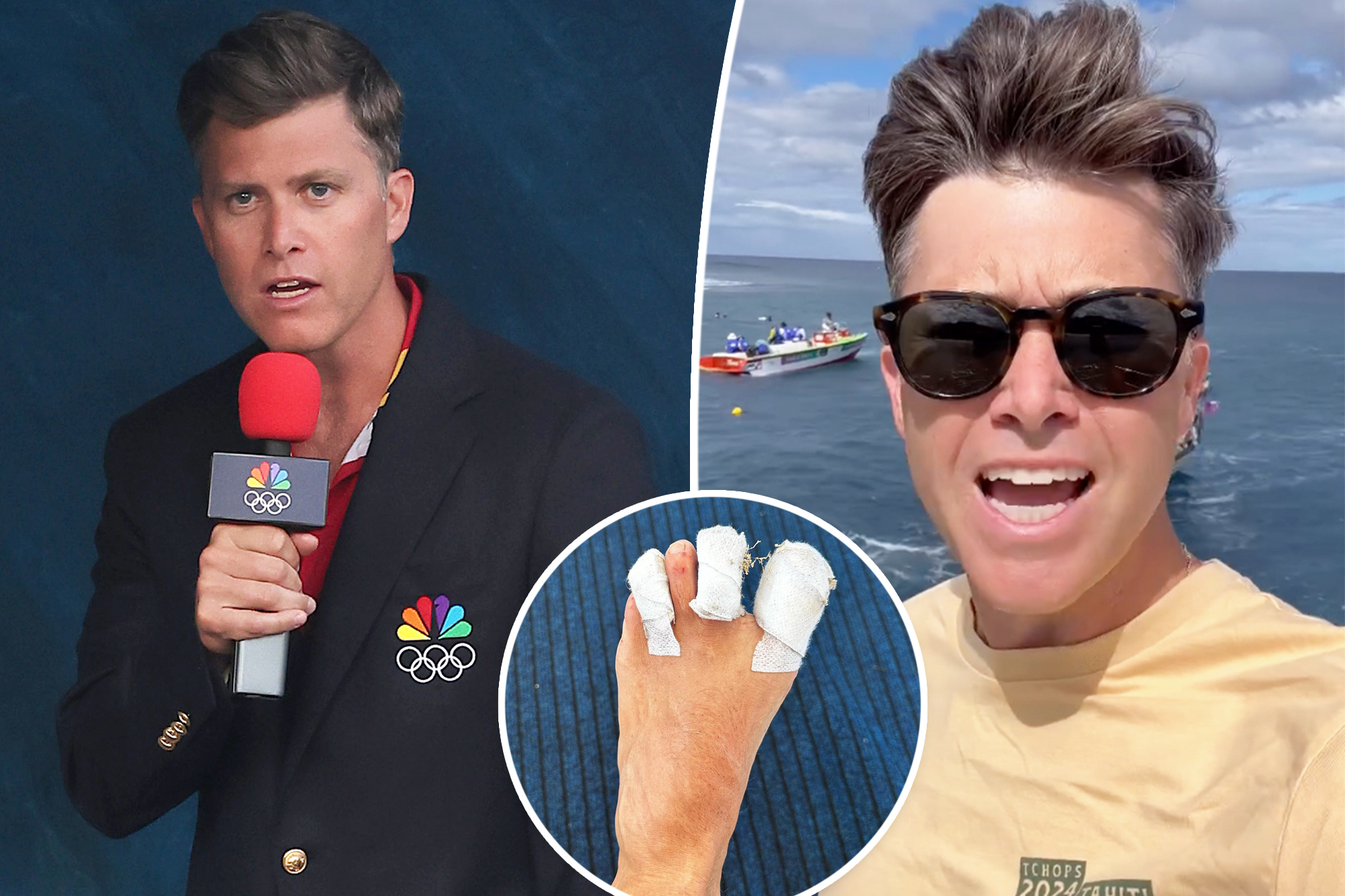 Colin Jost's Hilarious Tahiti Adventure: From Surfing Mishaps to Chicken Encounters