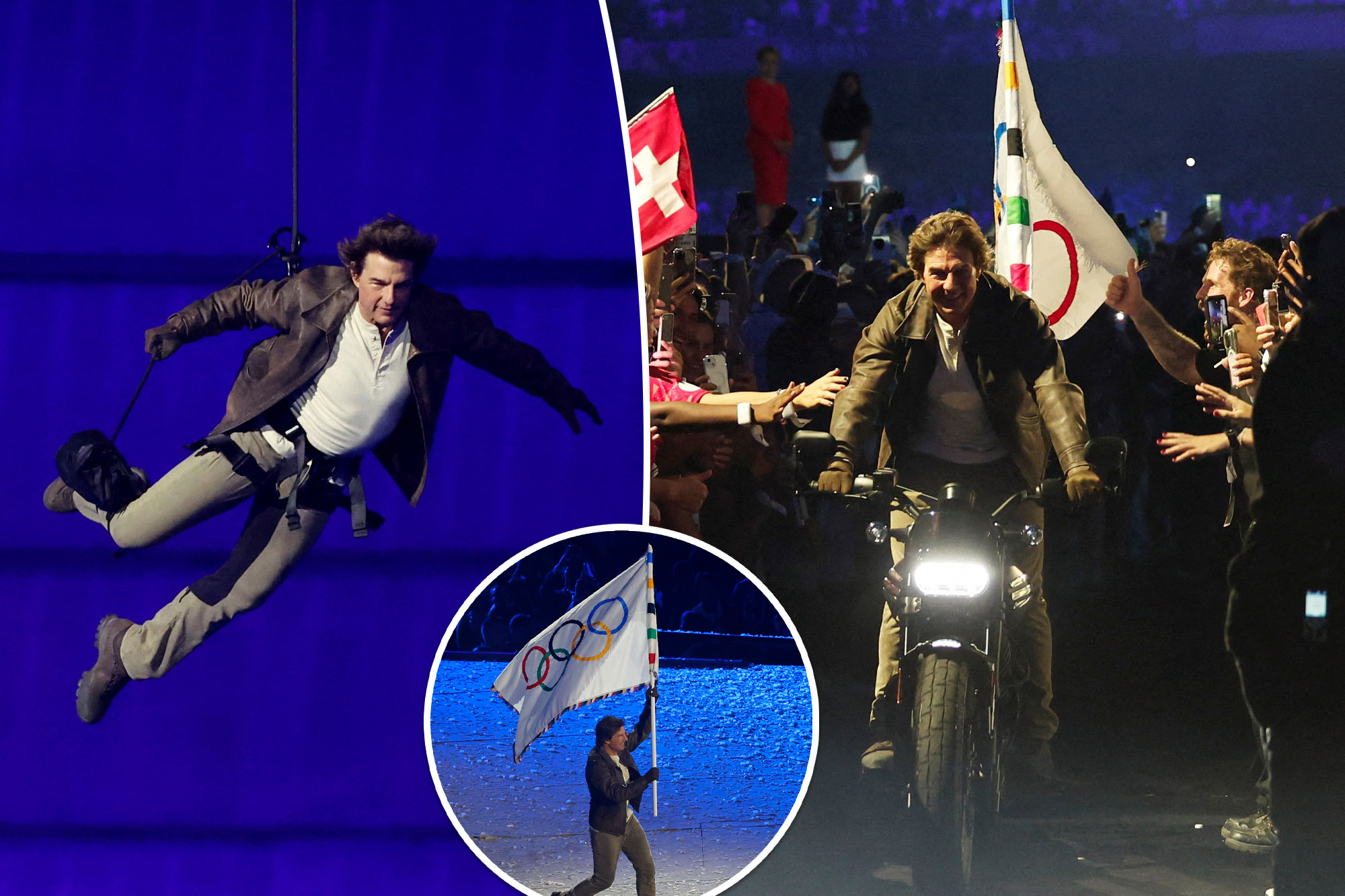 Tom Cruise's Epic Stunt Shuts Down Paris Olympics 2024 in Style!