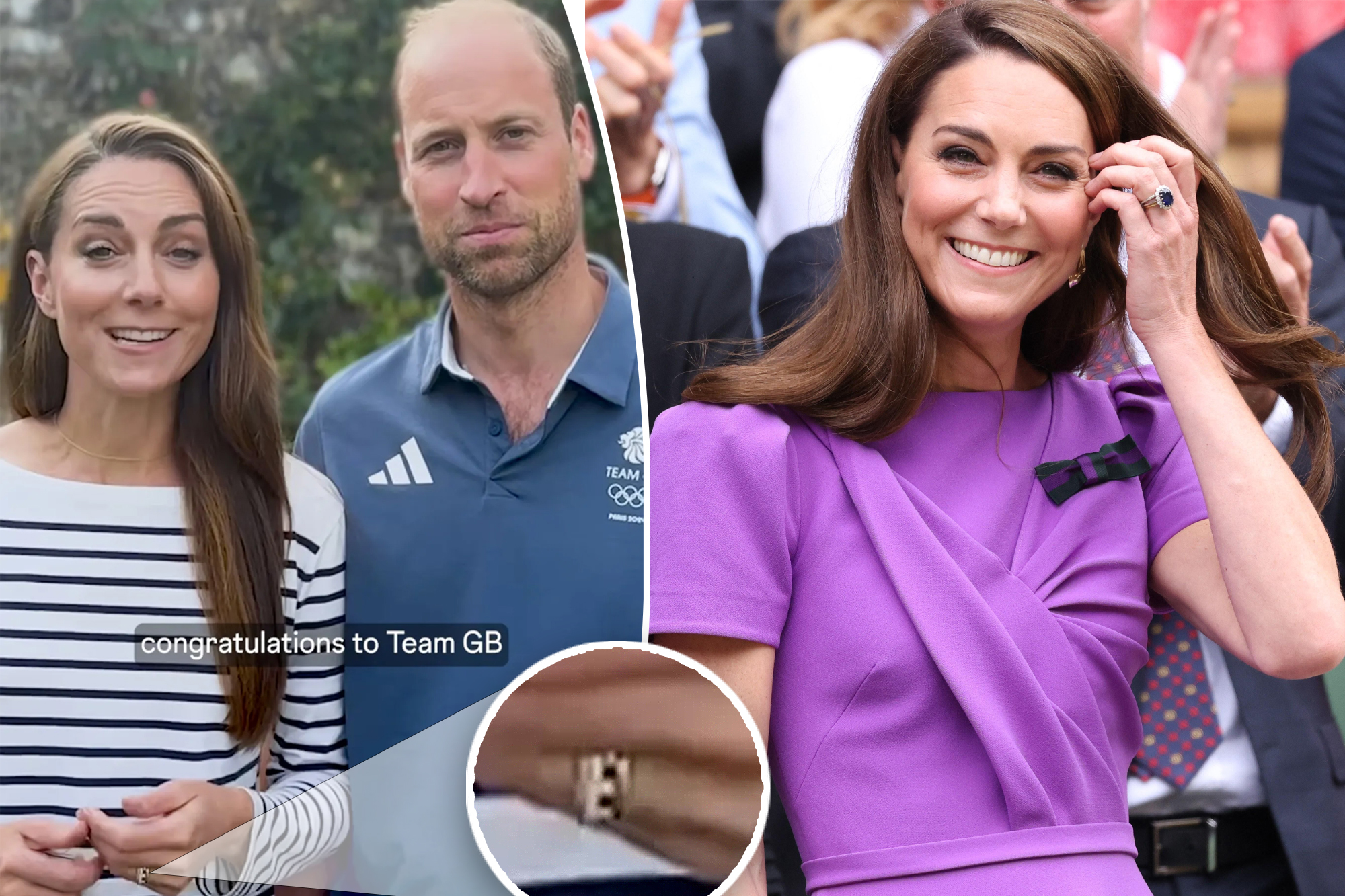 Kate Middleton's Stunning New Bling Steals the Show in Olympics Video with Prince William