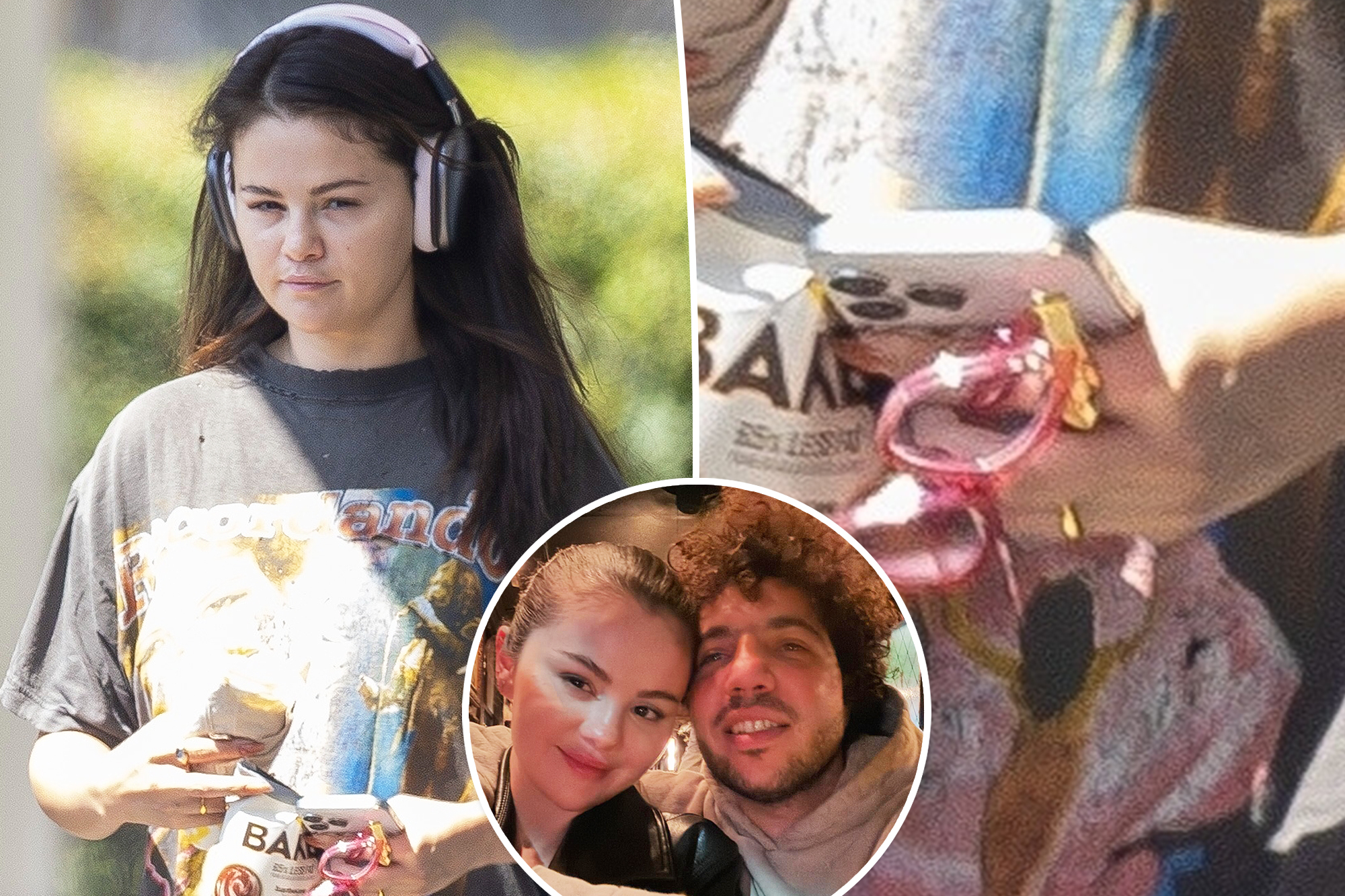 Selena Gomez Sparks Engagement Speculation with Gold Ring on Left Hand