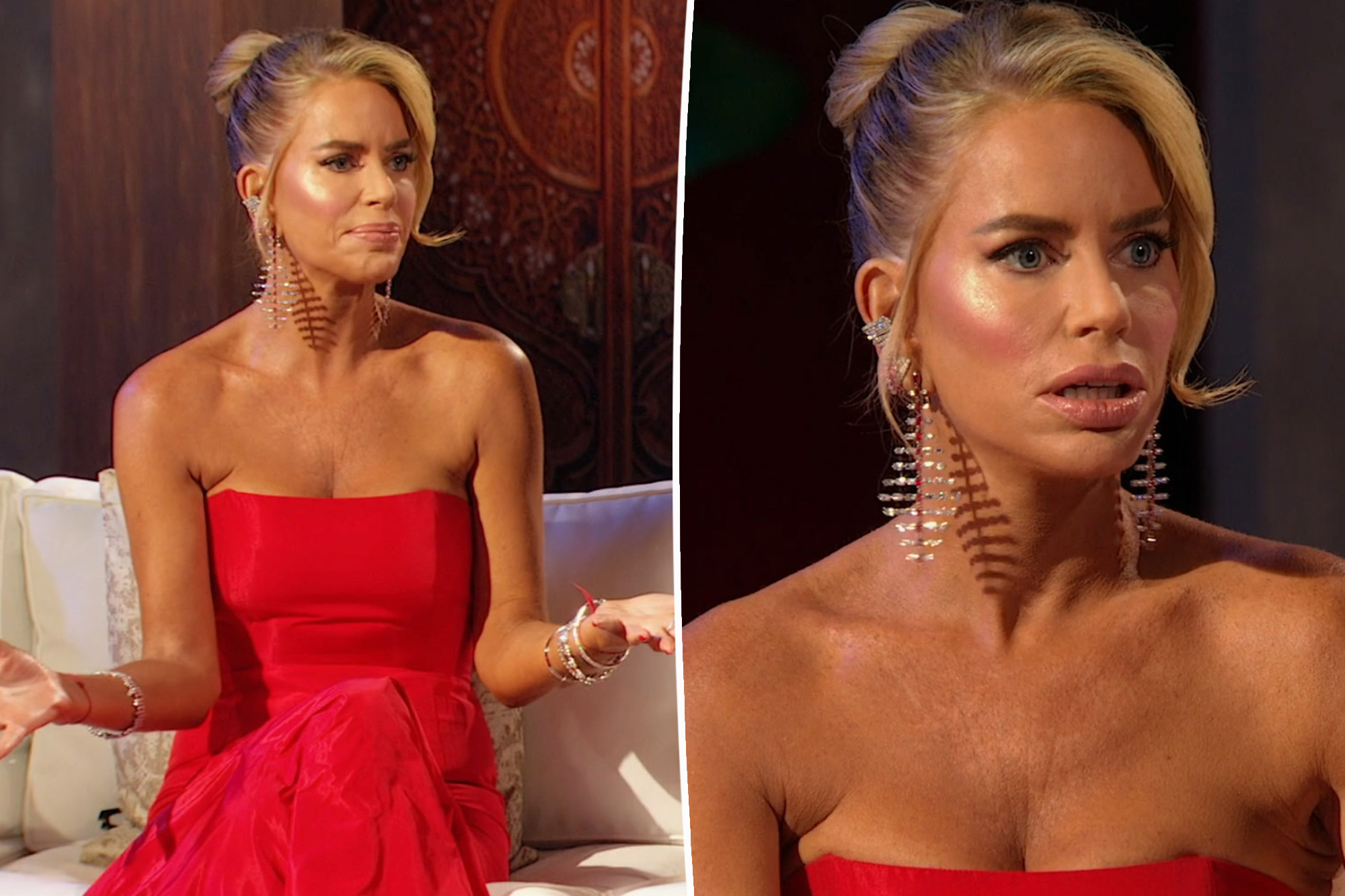 Caroline Stanbury Claps Back at 'Sugar Daddy' Claims in Explosive 'RHODubai' Reunion